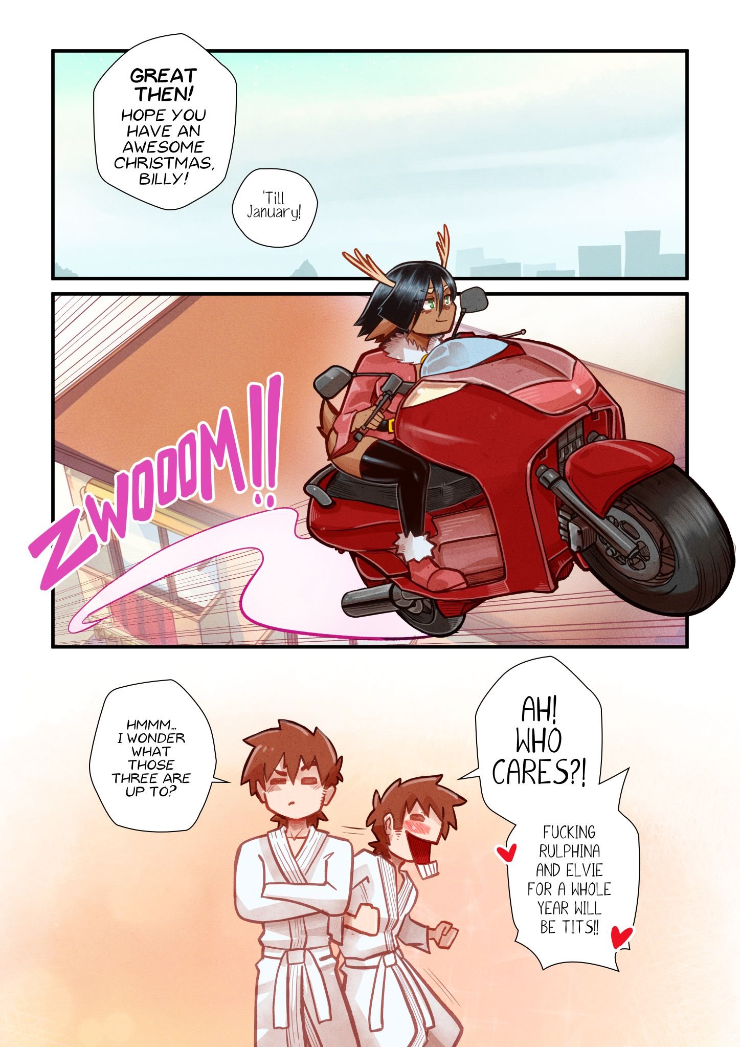 The Christmas Three [Mr.E] - Chapter 2 — Page 22