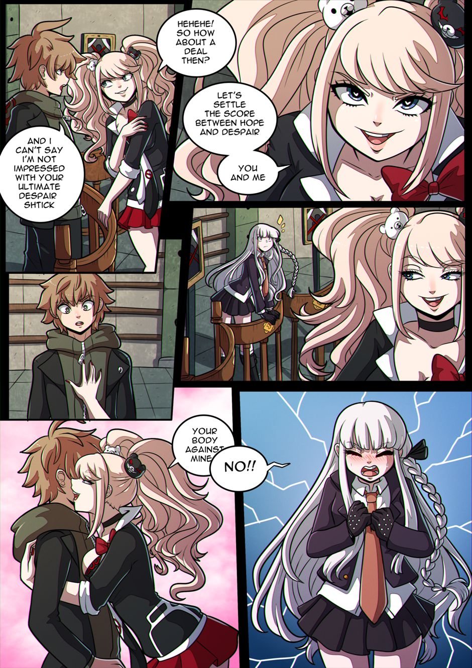 Junko’s Despair Game (Danganronpa) [Kinkymation] - Chapter 1 — Page 5