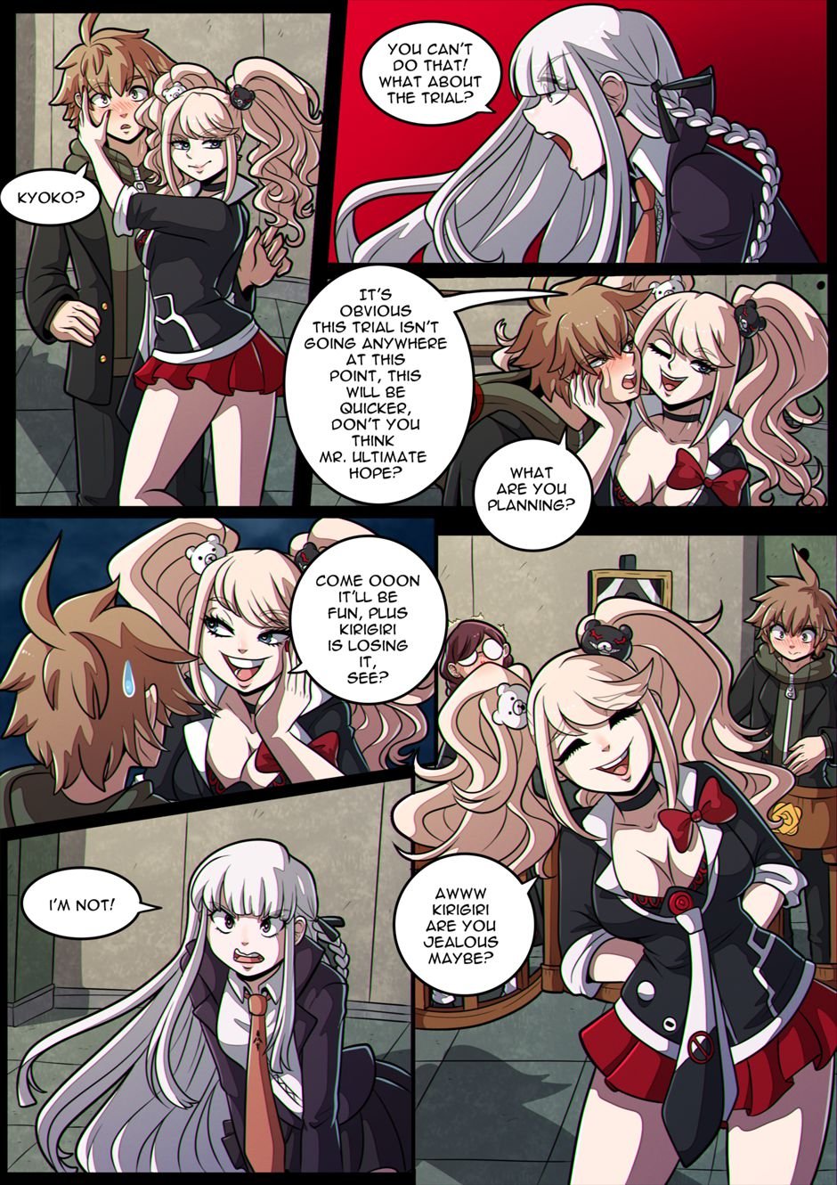 Junko’s Despair Game (Danganronpa) [Kinkymation] - Chapter 1 — Page 6