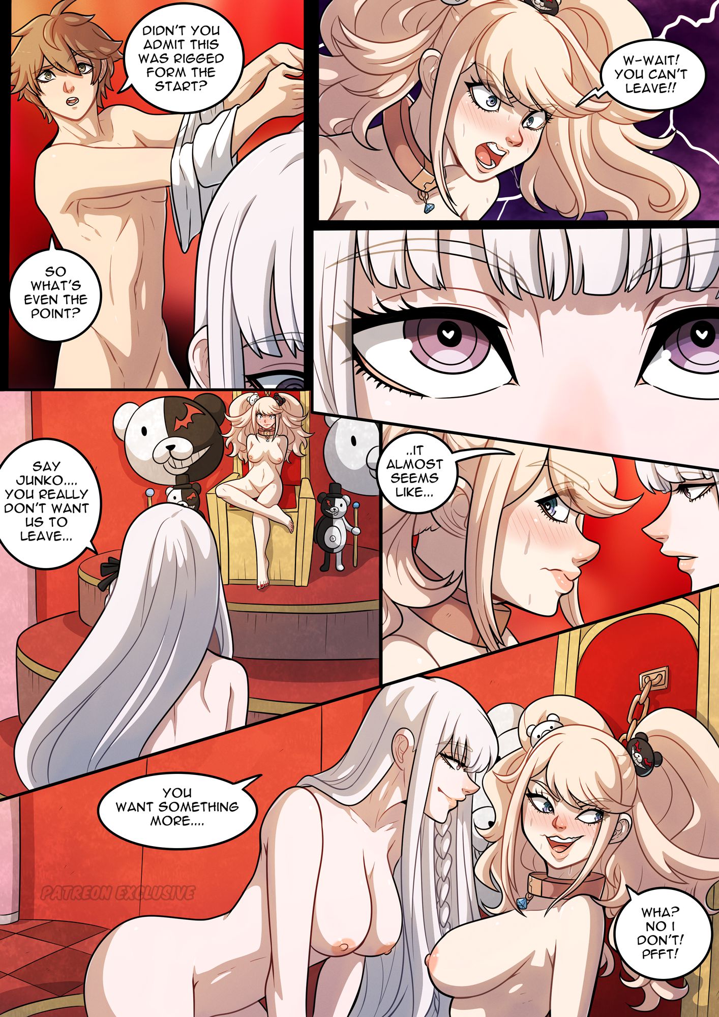 Junko’s Despair Game (Danganronpa) [Kinkymation] - Chapter 3 — Page 5