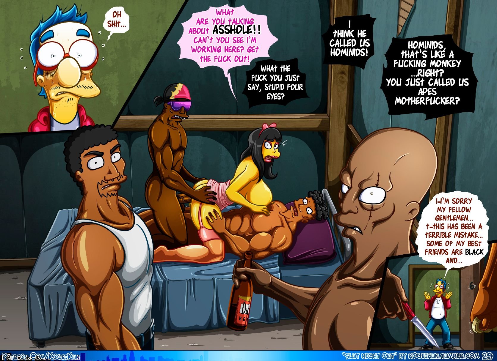 Slut Night Out (The Simpsons) [KogeiKun] - Chapter 1 — Page 30