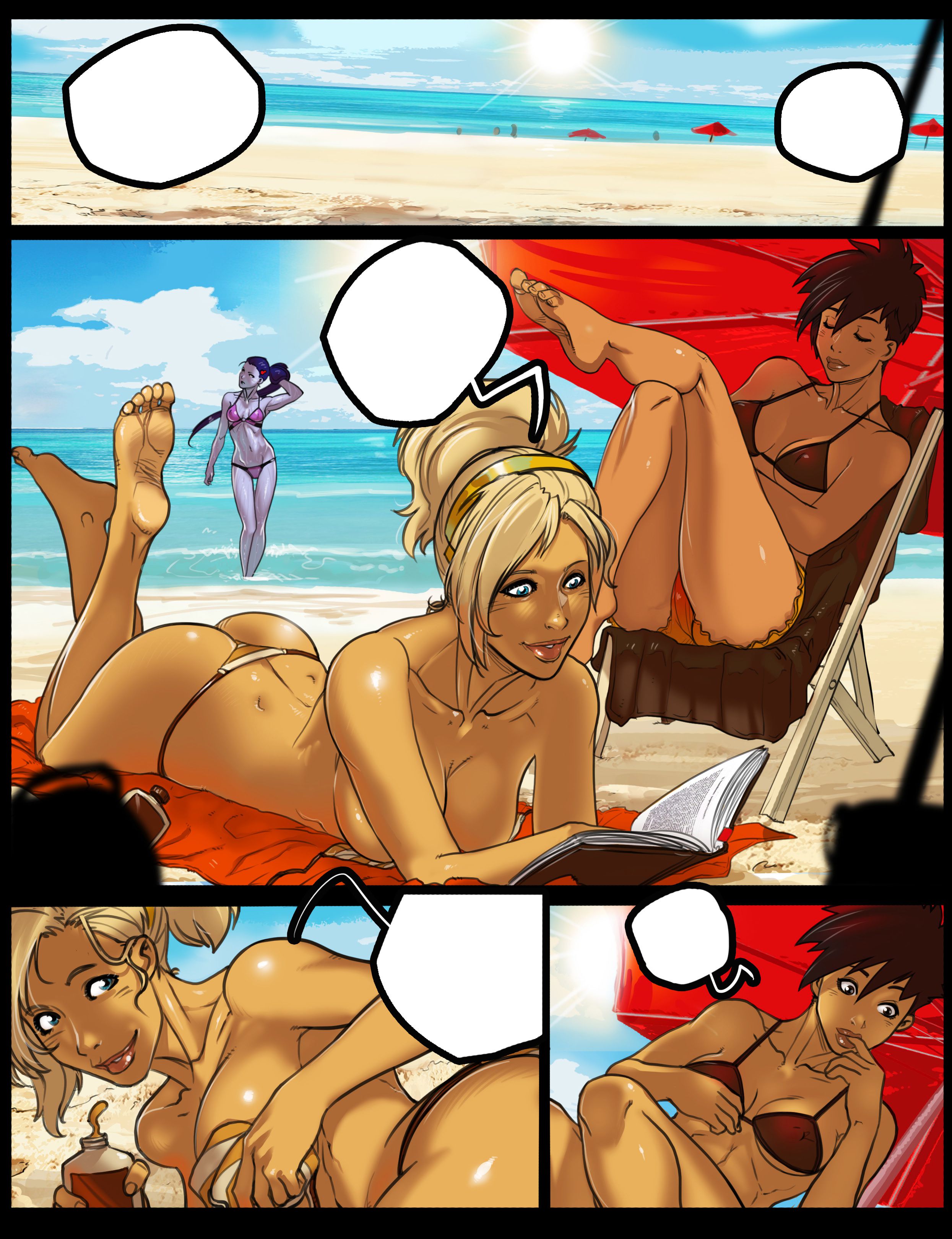 Overbeach Party (Overwatch) [Ganassa] - Chapter 1 — Page 12