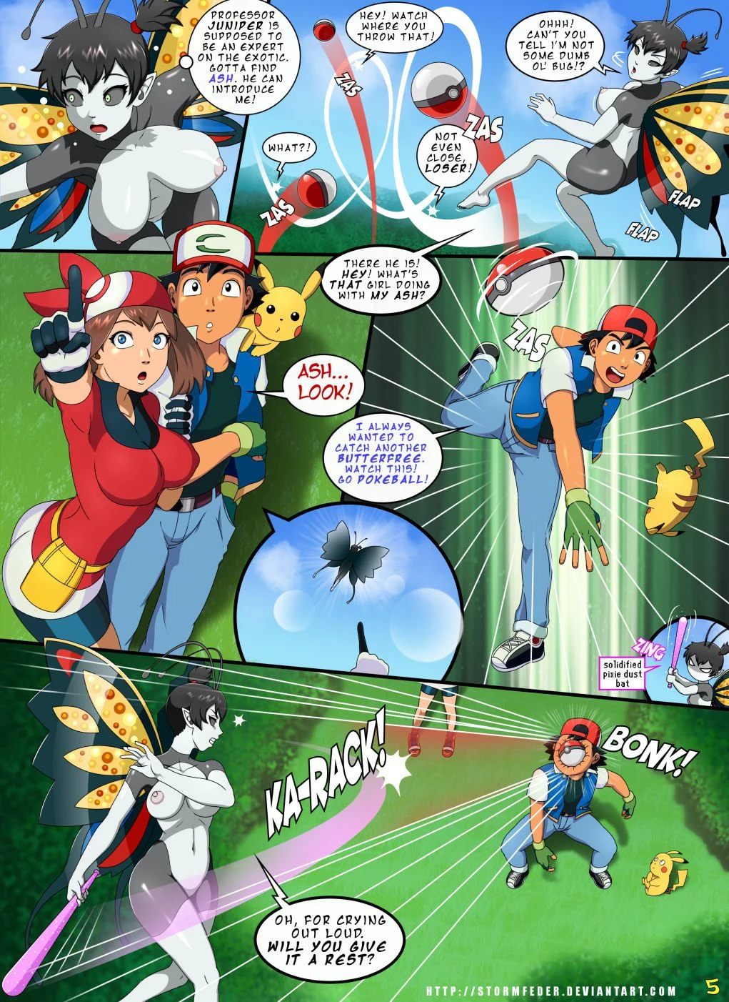 Pokefairies (Pokemon) [StormFedeR] - Chapter 1 — Page 5