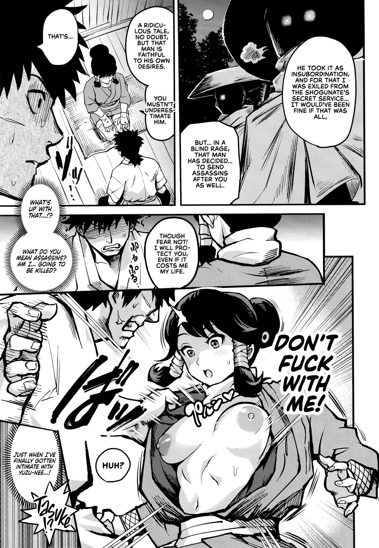 Kunoichi’s Lewd Adventure [Ichiren Takushou] - Chapter 1 — Page 22