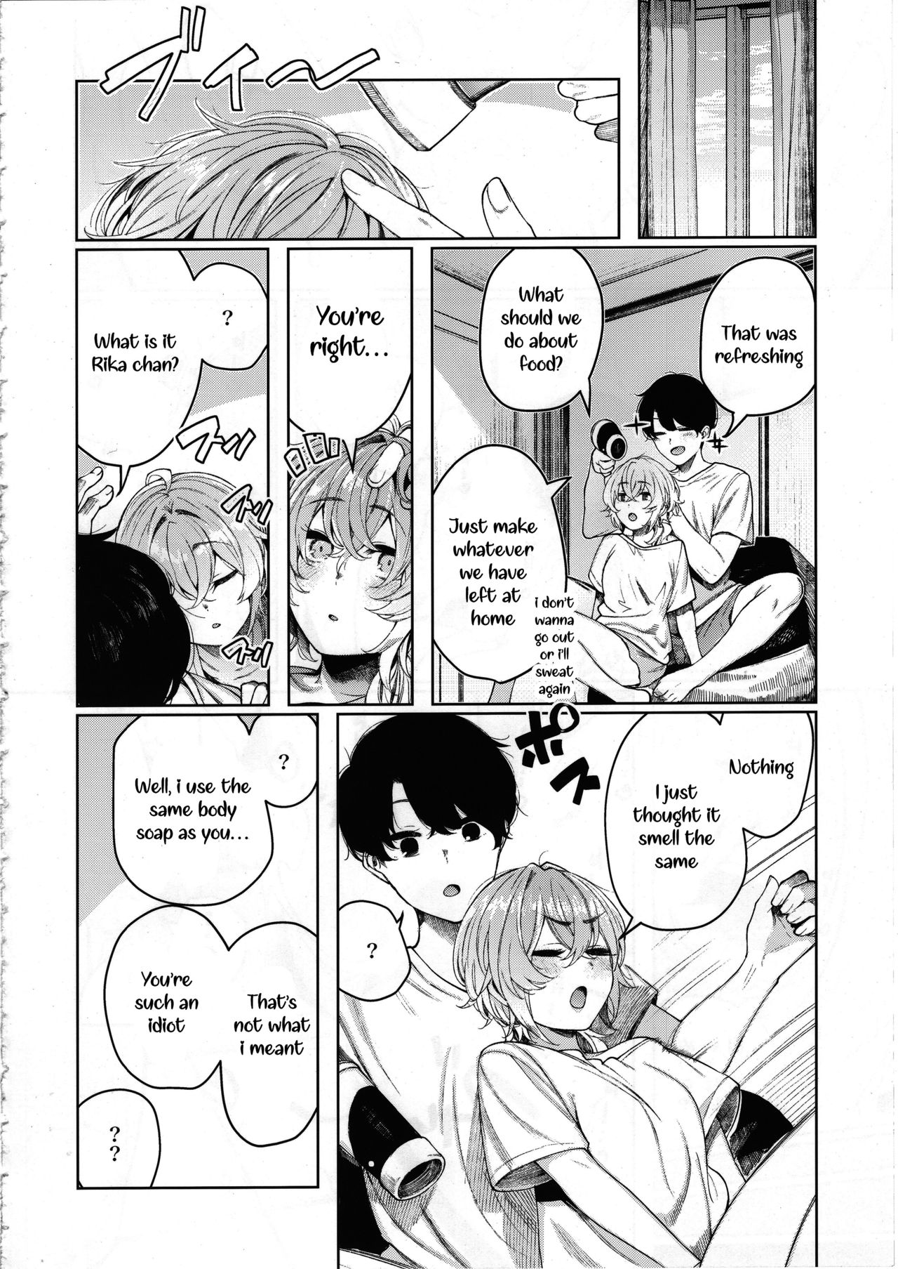 Furyouppoi Kanojo to Asedaku de Daradara Shitai Natsu [Akagi Asahito] - Chapter 3 — Page 35