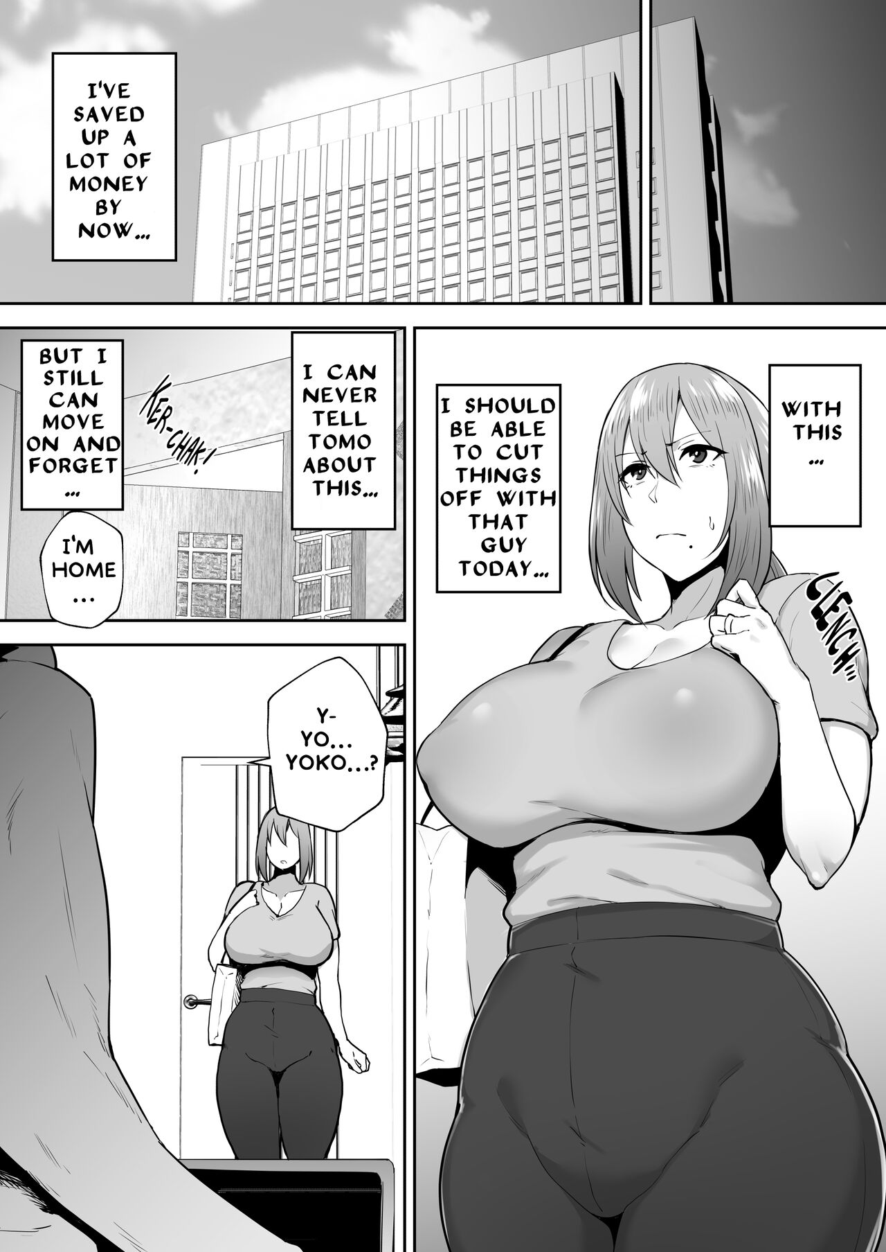 Yoko, Cheating Vigorous Busty Wife [Gagarin Kichi] - Chapter 1 — Page 40