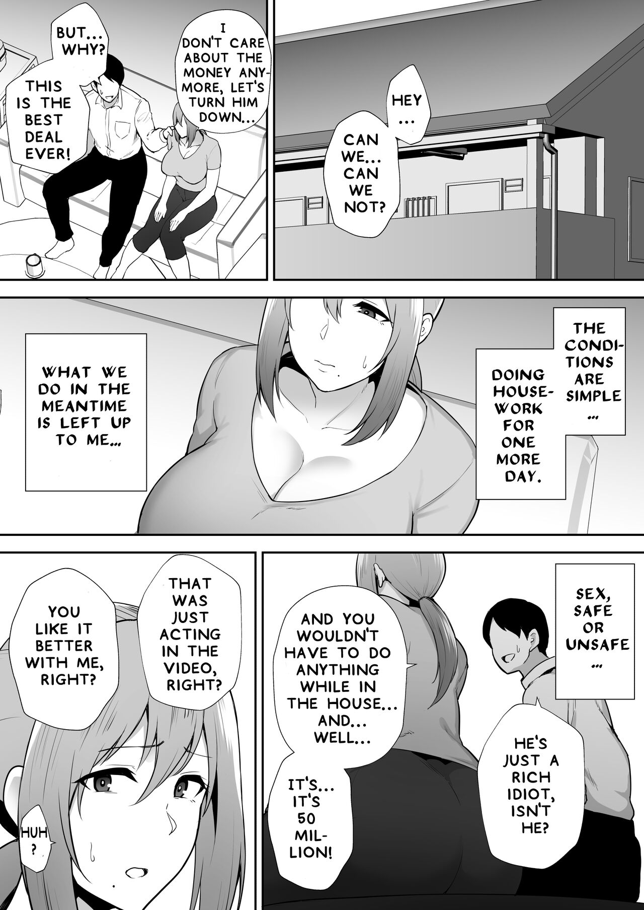 Yoko, Cheating Vigorous Busty Wife [Gagarin Kichi] - Chapter 1 — Page 44