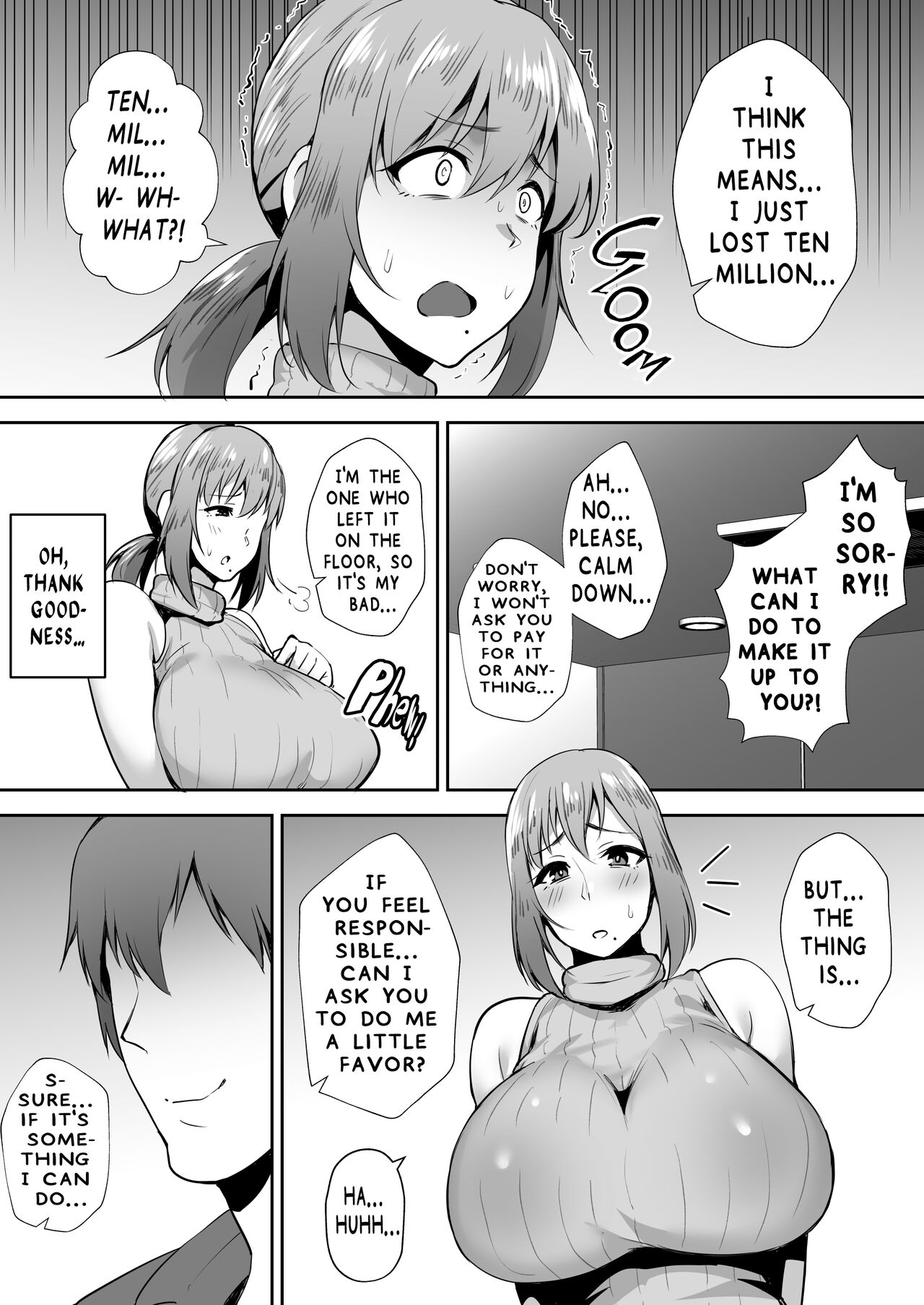 Yoko, Cheating Vigorous Busty Wife [Gagarin Kichi] - Chapter 1 — Page 9