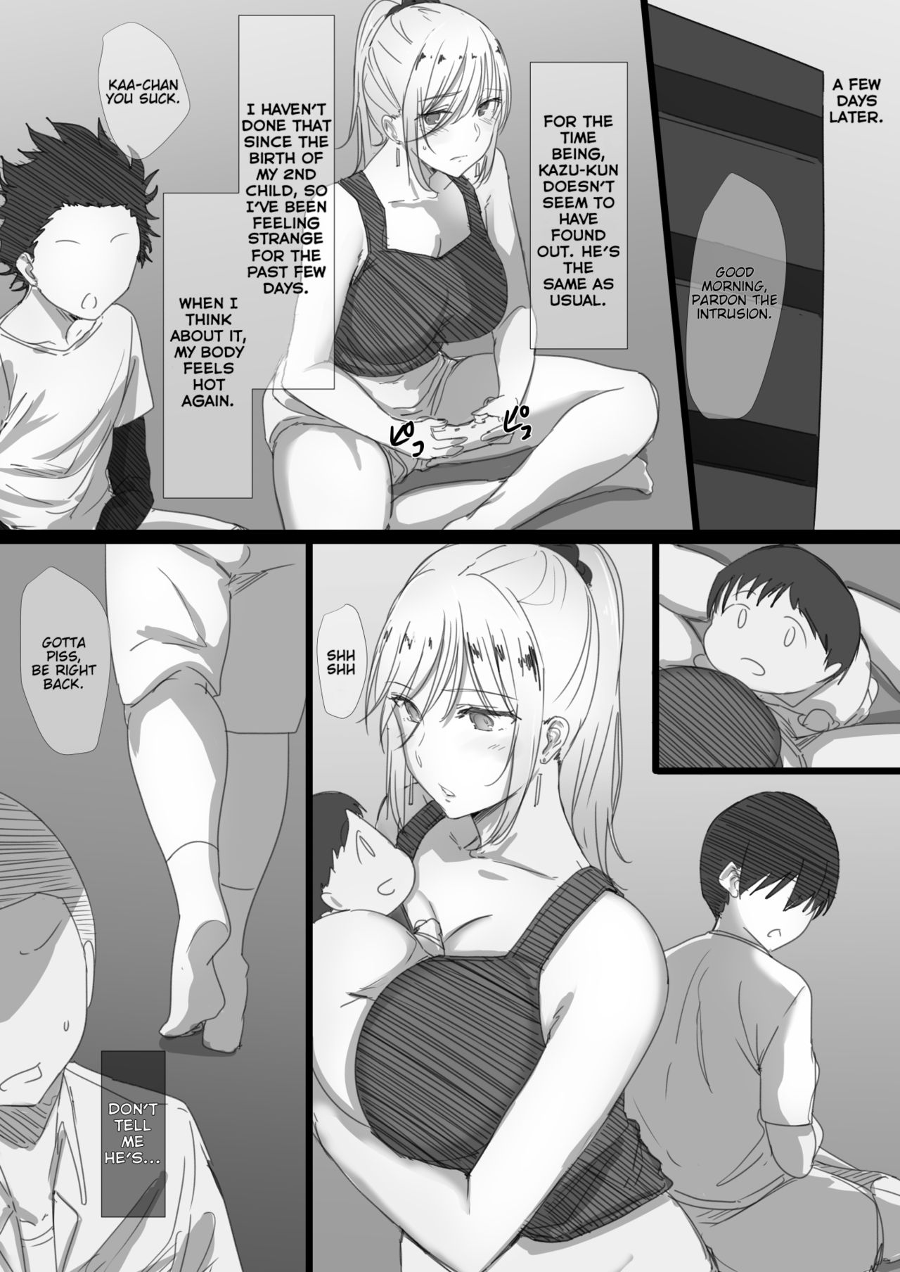 Yanmama Oba-san no Miwaku no Karada [Hari Poteto] - Chapter 1 — Page 26