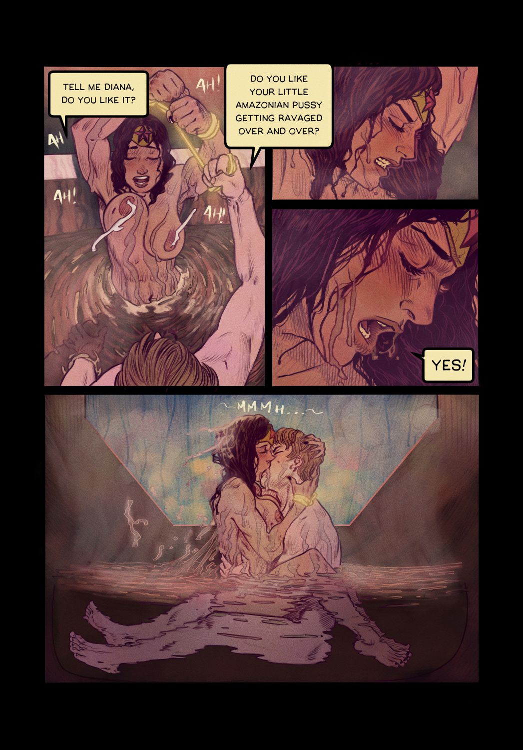 Wonder Woman’s Bathroom Break (Wonder Woman) [BoxOfWant] - Chapter 1 — Page 6