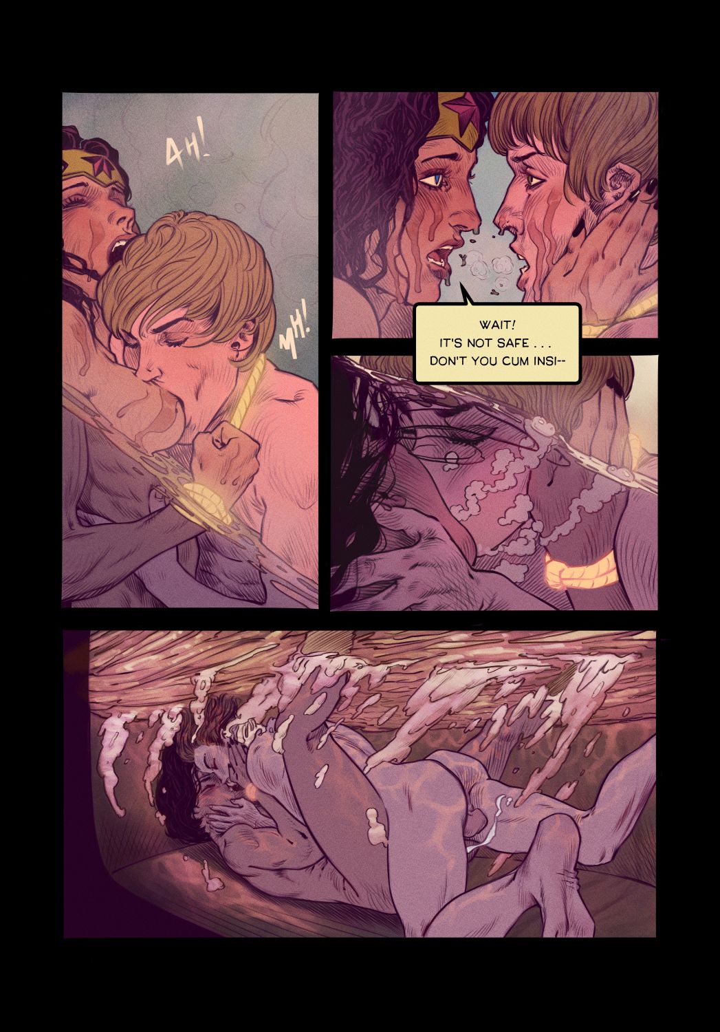 Wonder Woman’s Bathroom Break (Wonder Woman) [BoxOfWant] - Chapter 1 — Page 7