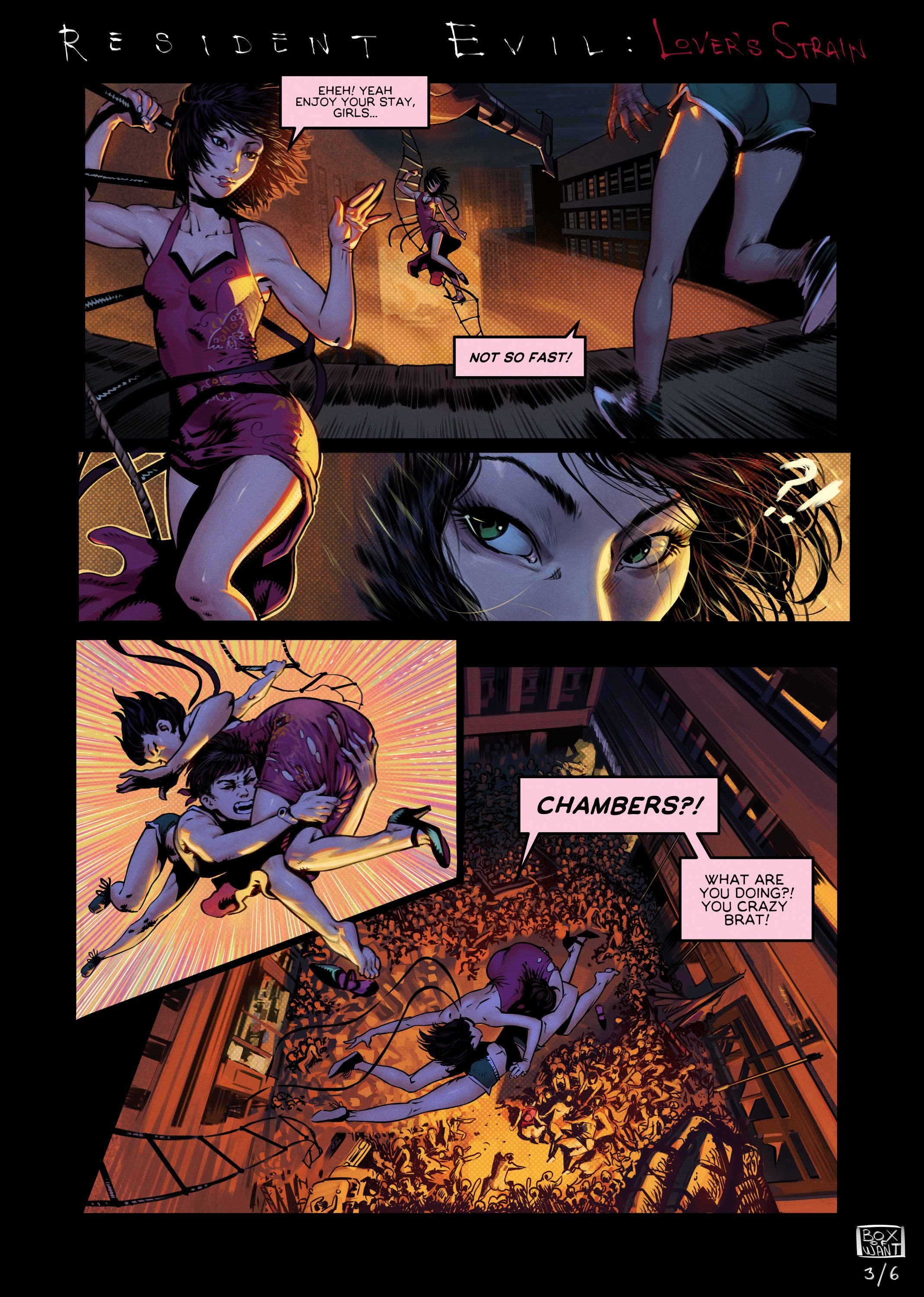 Lover’s Strain (Resident Evil) [BoxOfWant] - Chapter 1 — Page 4