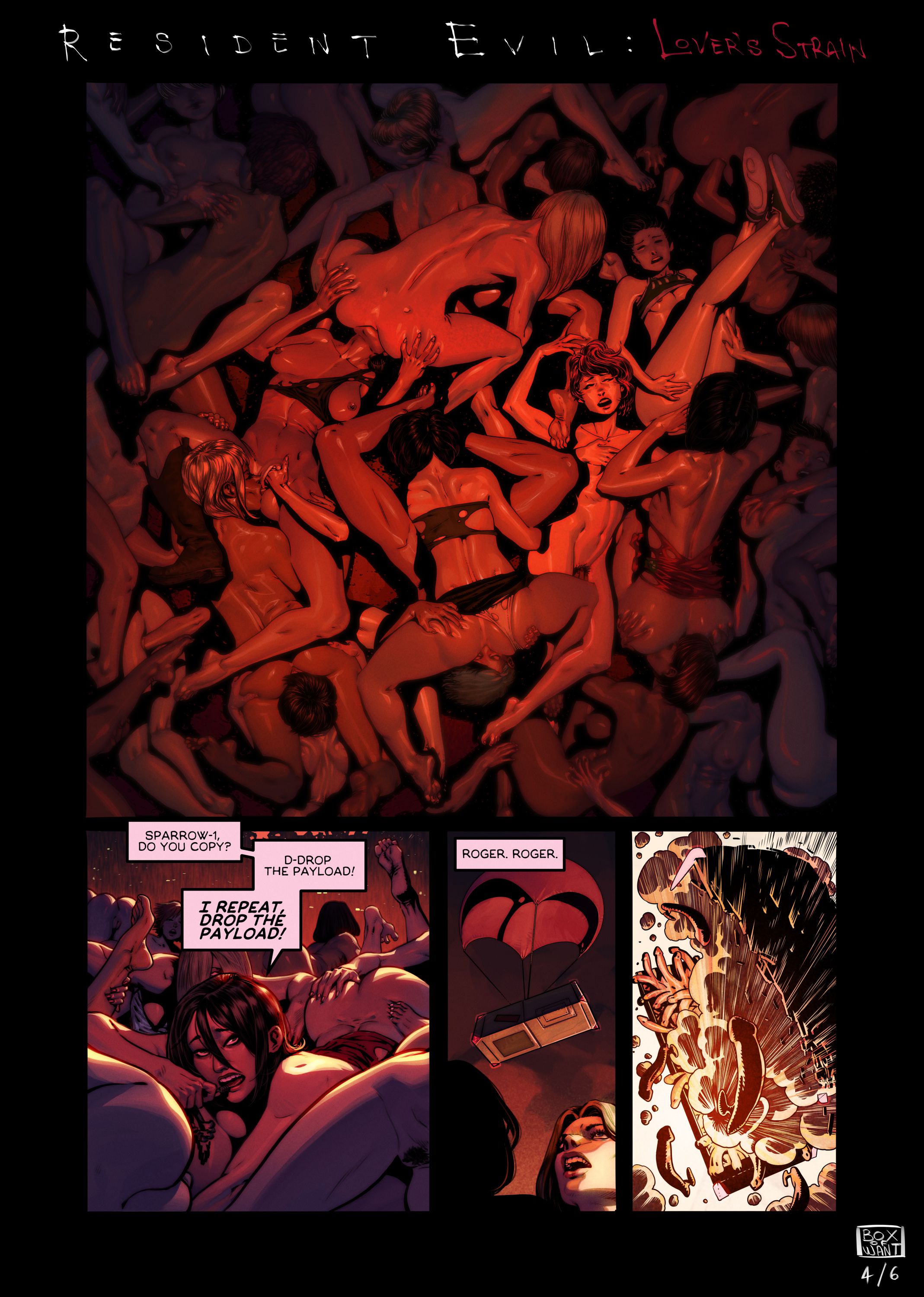 Lover’s Strain (Resident Evil) [BoxOfWant] - Chapter 1 — Page 6