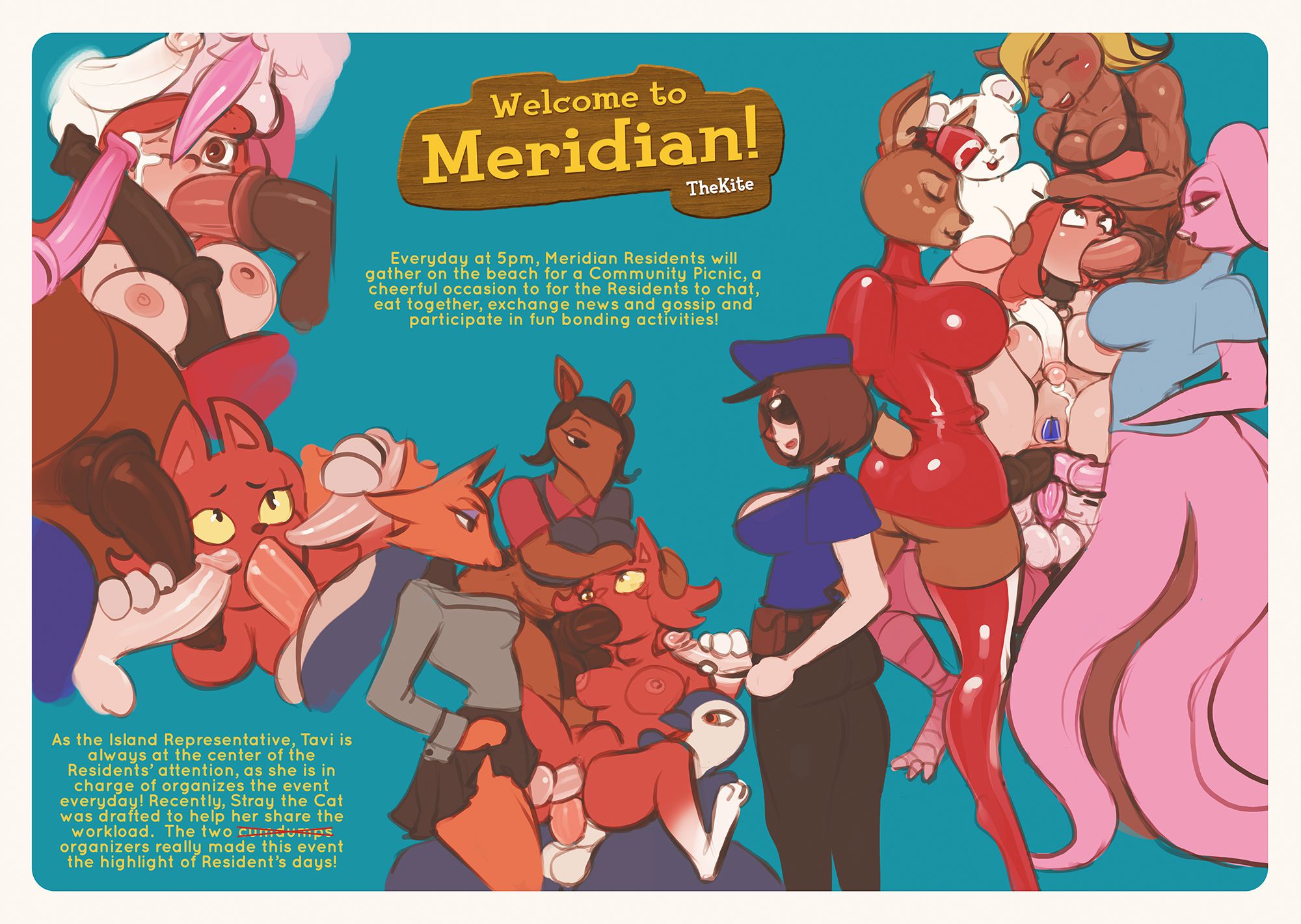 Welcome to Meridian! (Animal Crossing) [The Kite] - Chapter 1 — Page 19