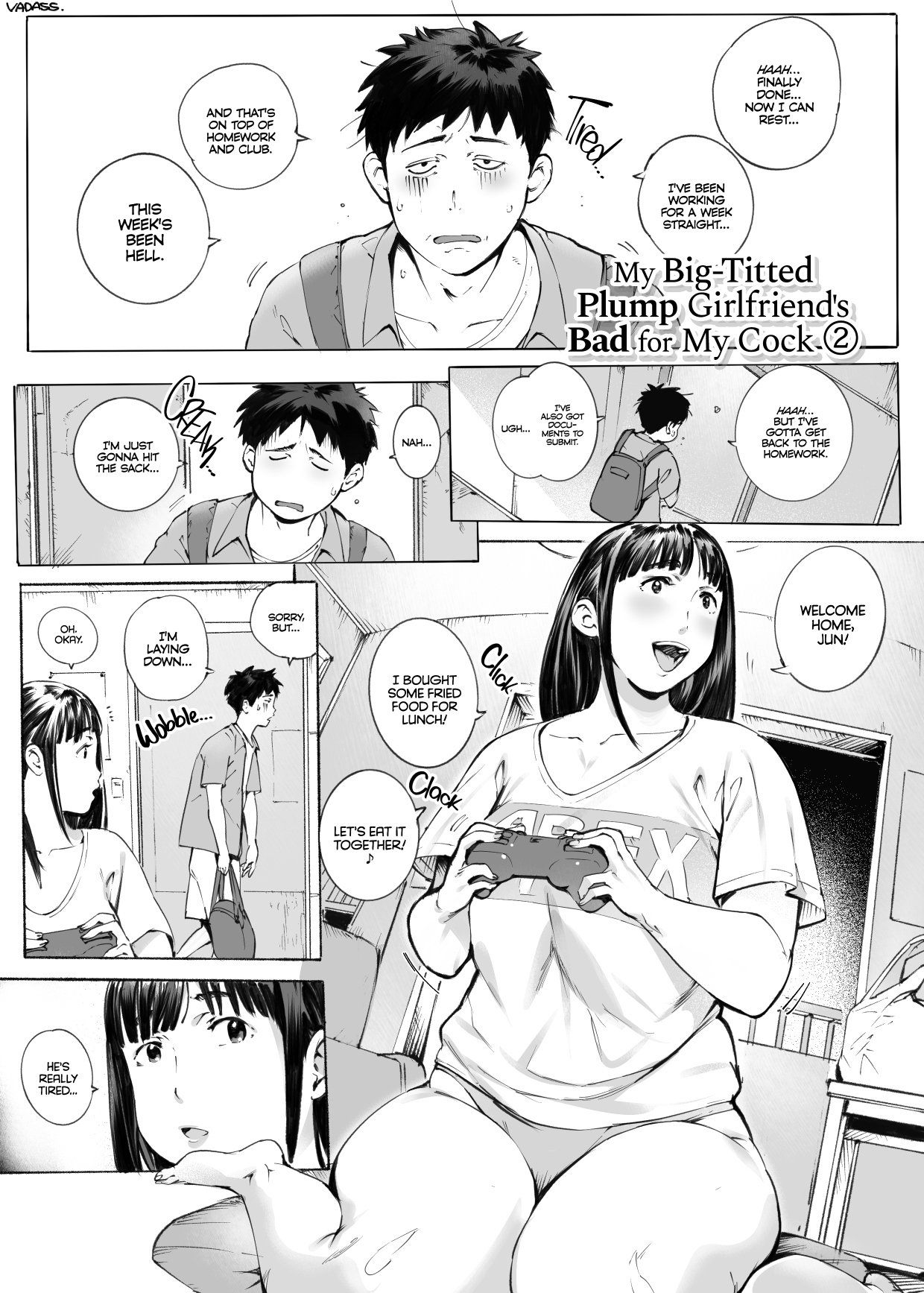 My Big-Titted Plump Girlfriend’s Bad For My Cock [Oltlo] - Chapter 1 — Page 6