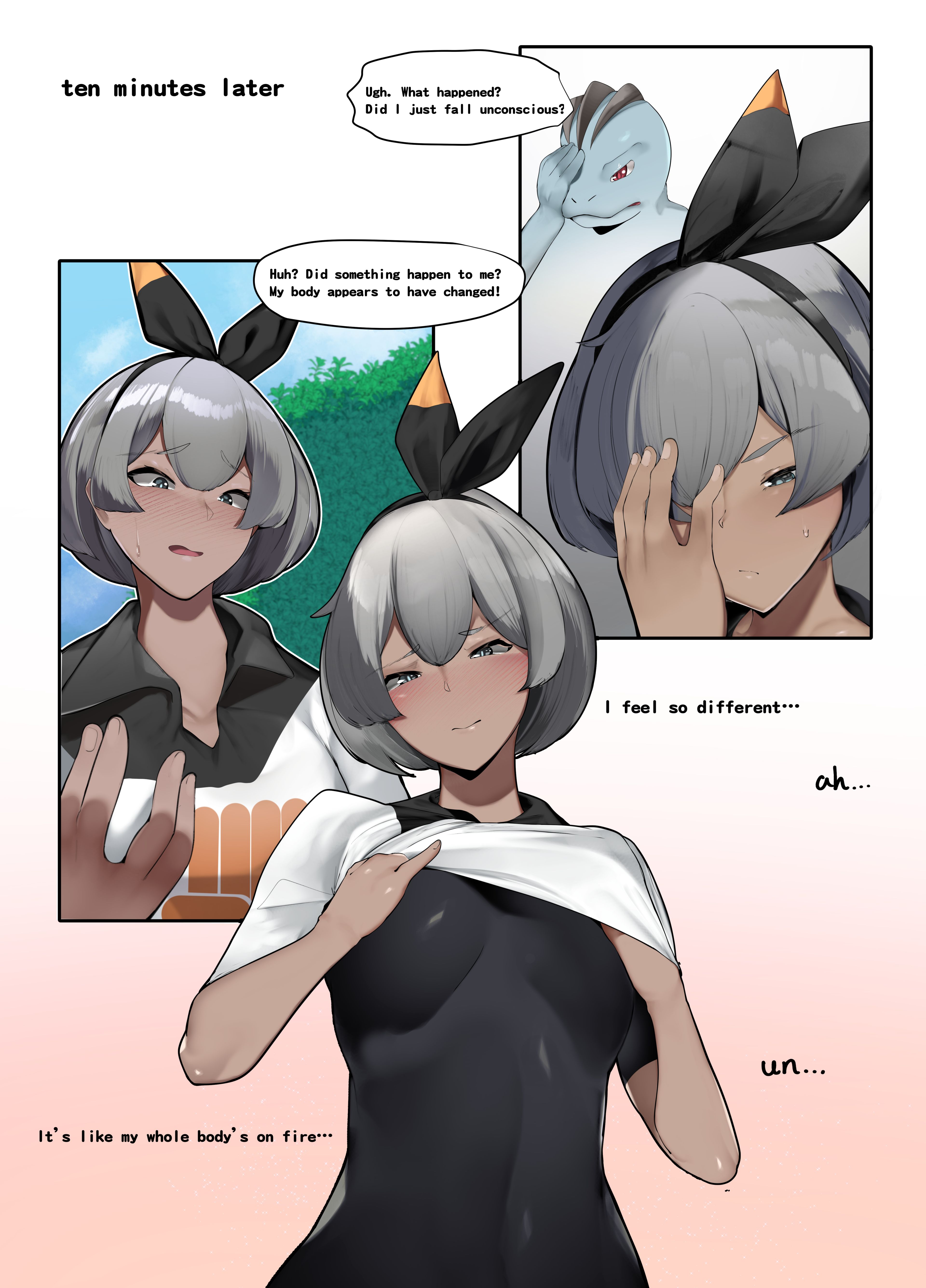 To Become A Master (Pokemon) [YuuYuu , TSFSingularity] - Chapter 1 — Page 5