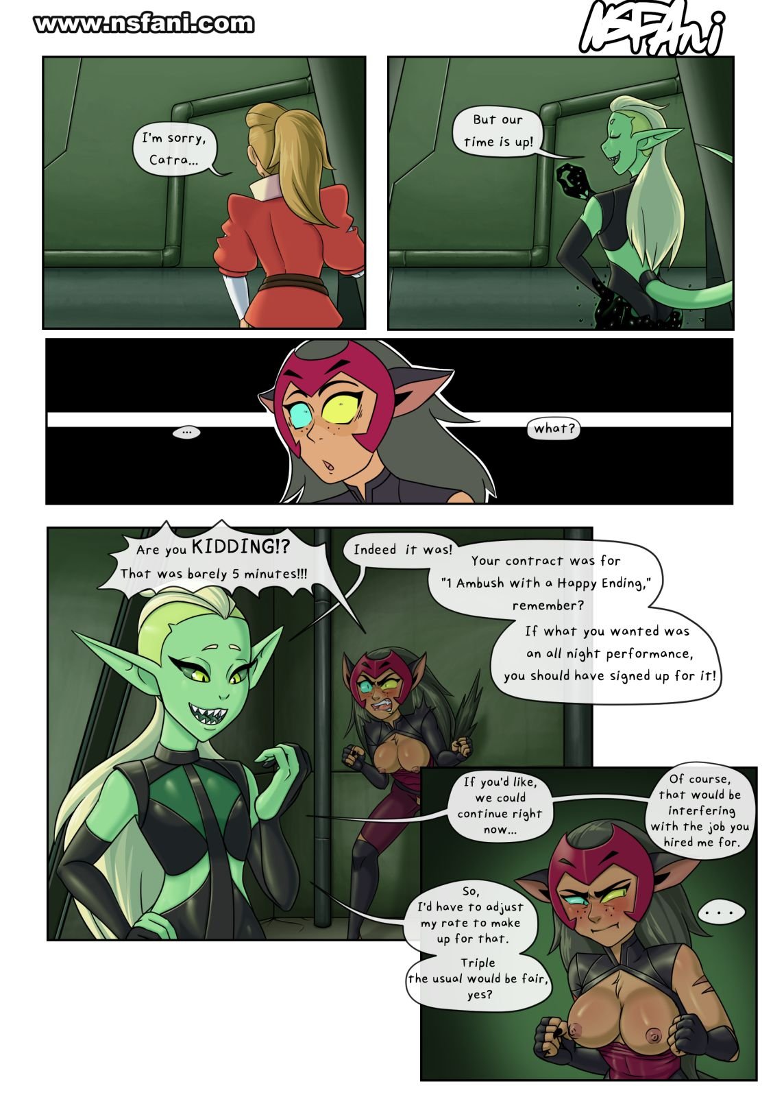 Scratching the Itch (She-ra and the Princesses of Power) [NSFAni] - Chapter 1 — Page 8