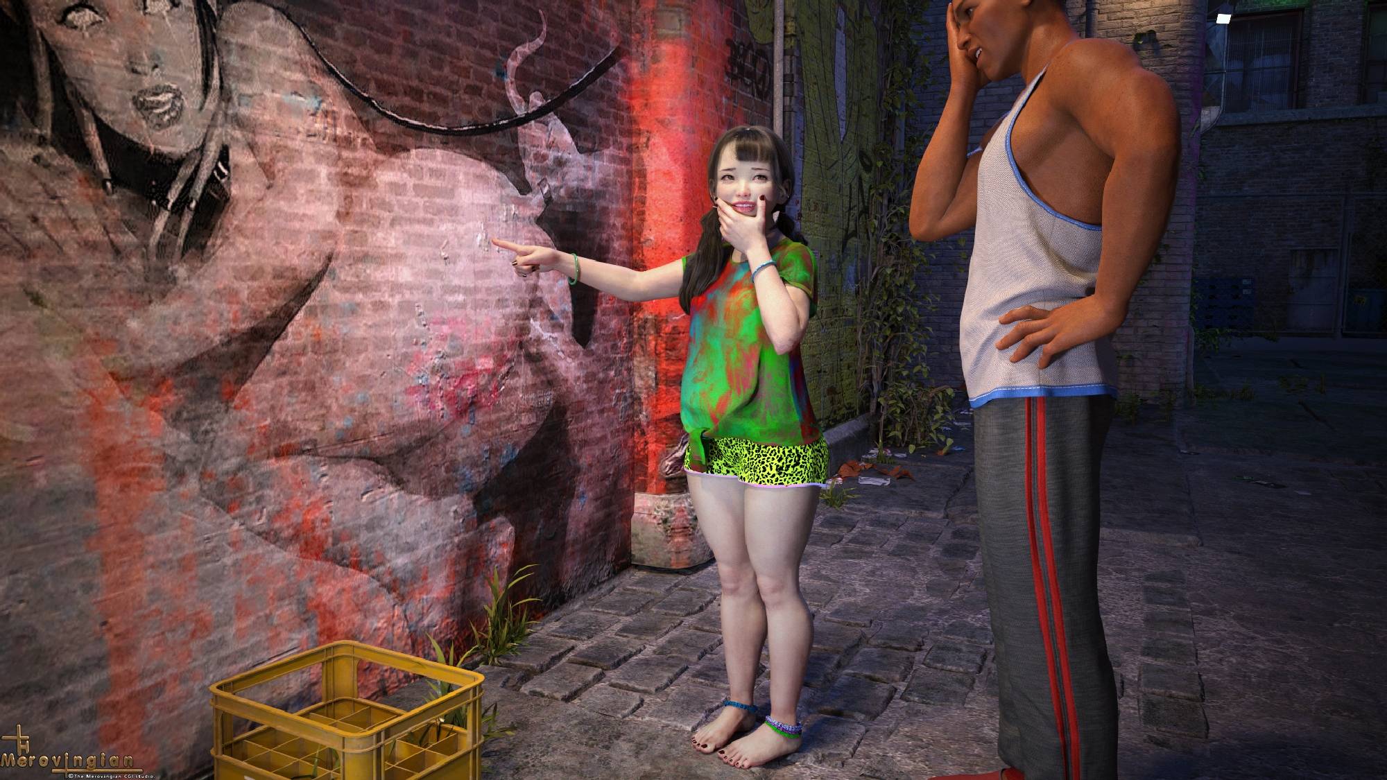 Public Sex Nymphos [Merovingian] - Chapter 1 — Page 11