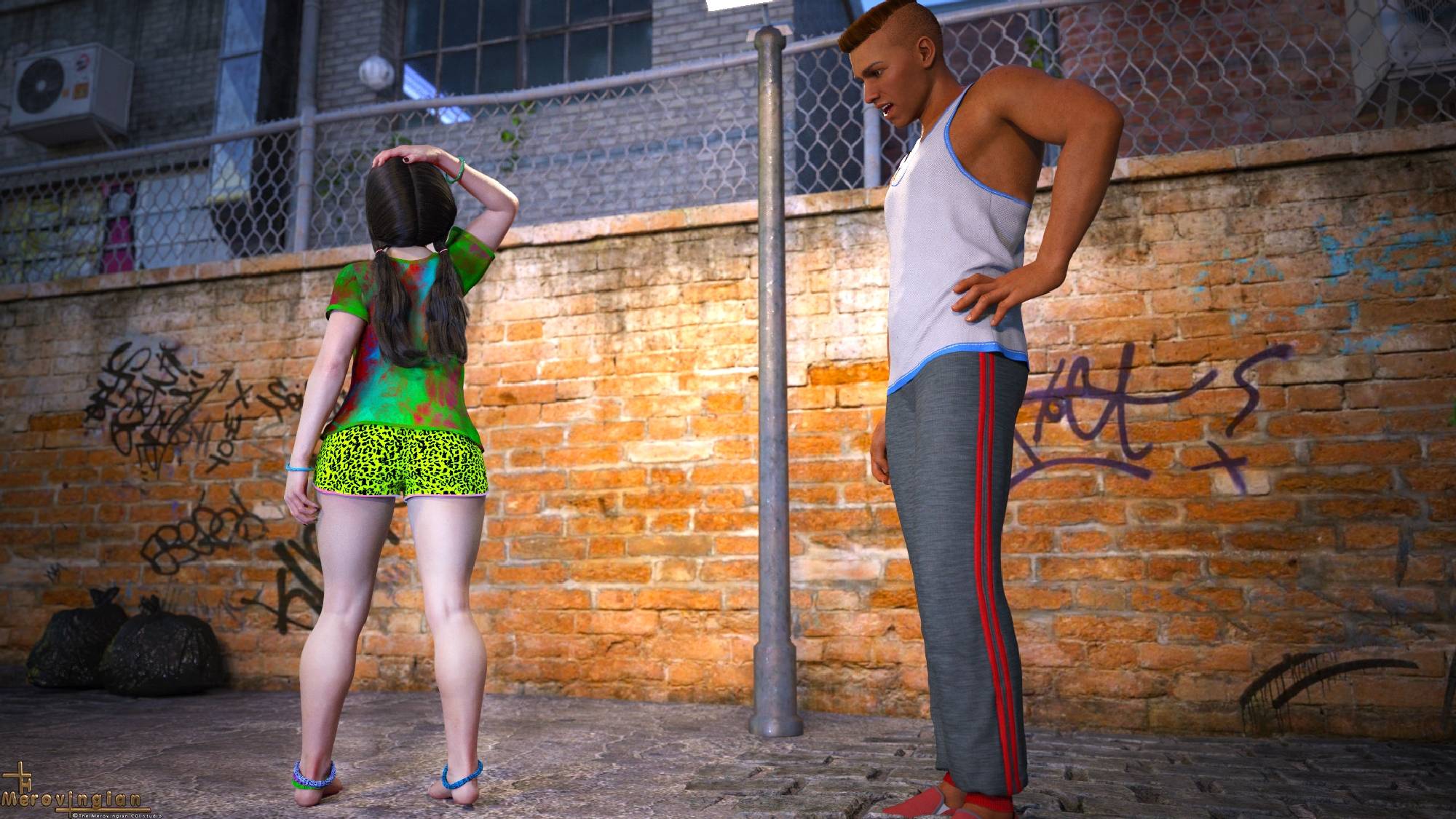 Public Sex Nymphos [Merovingian] - Chapter 1 — Page 4