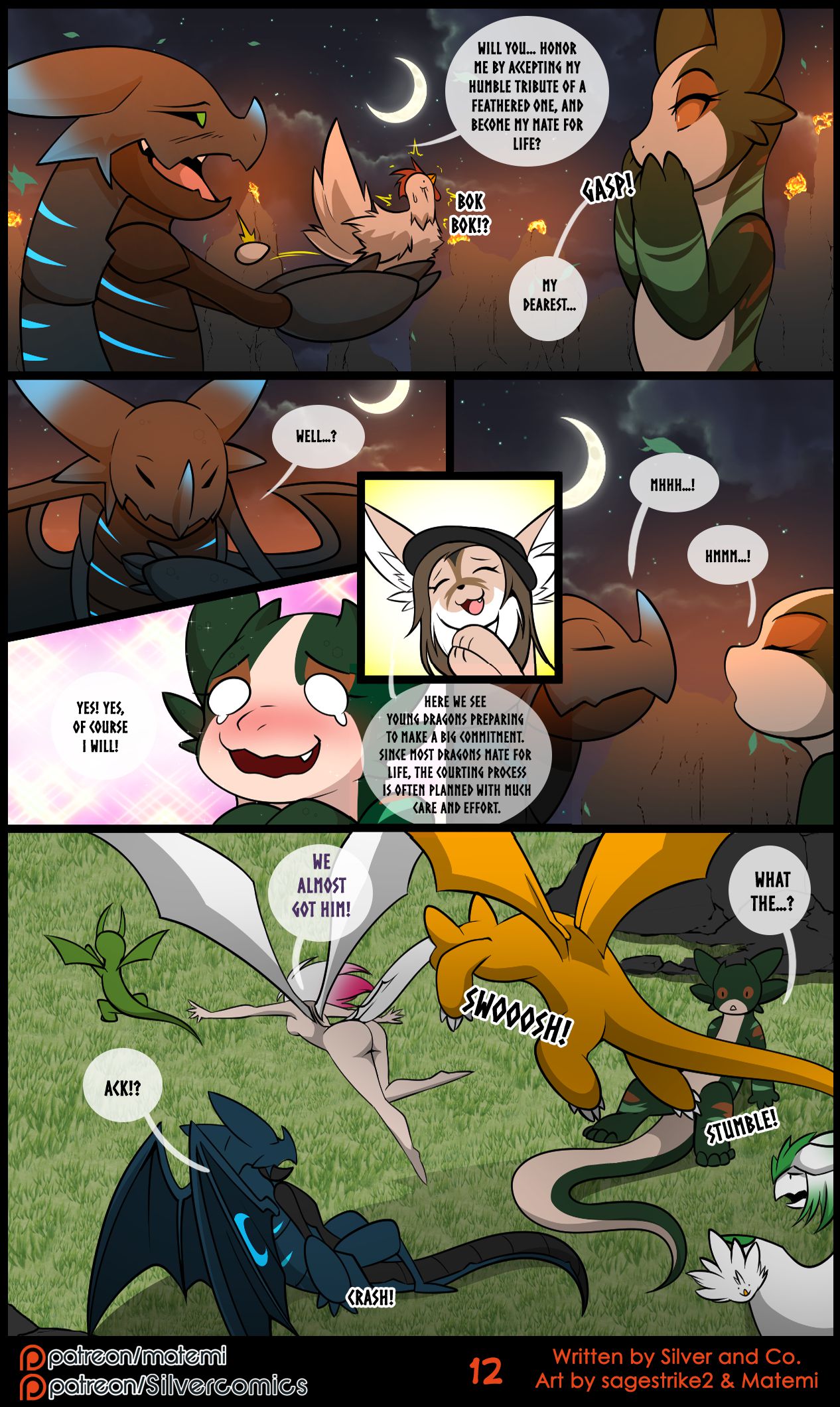 Dawn Of Dragons [Matemi] - Chapter 3 — Page 13