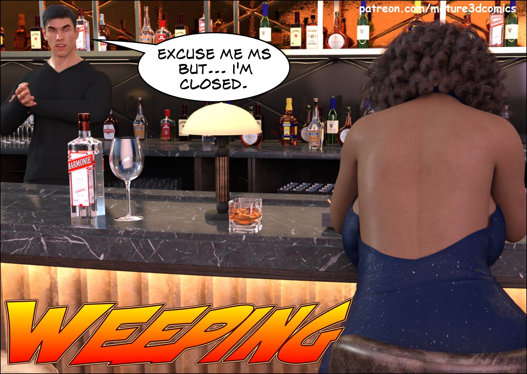 Private Affairs [Mature3DComics] - Chapter 2 — Page 19