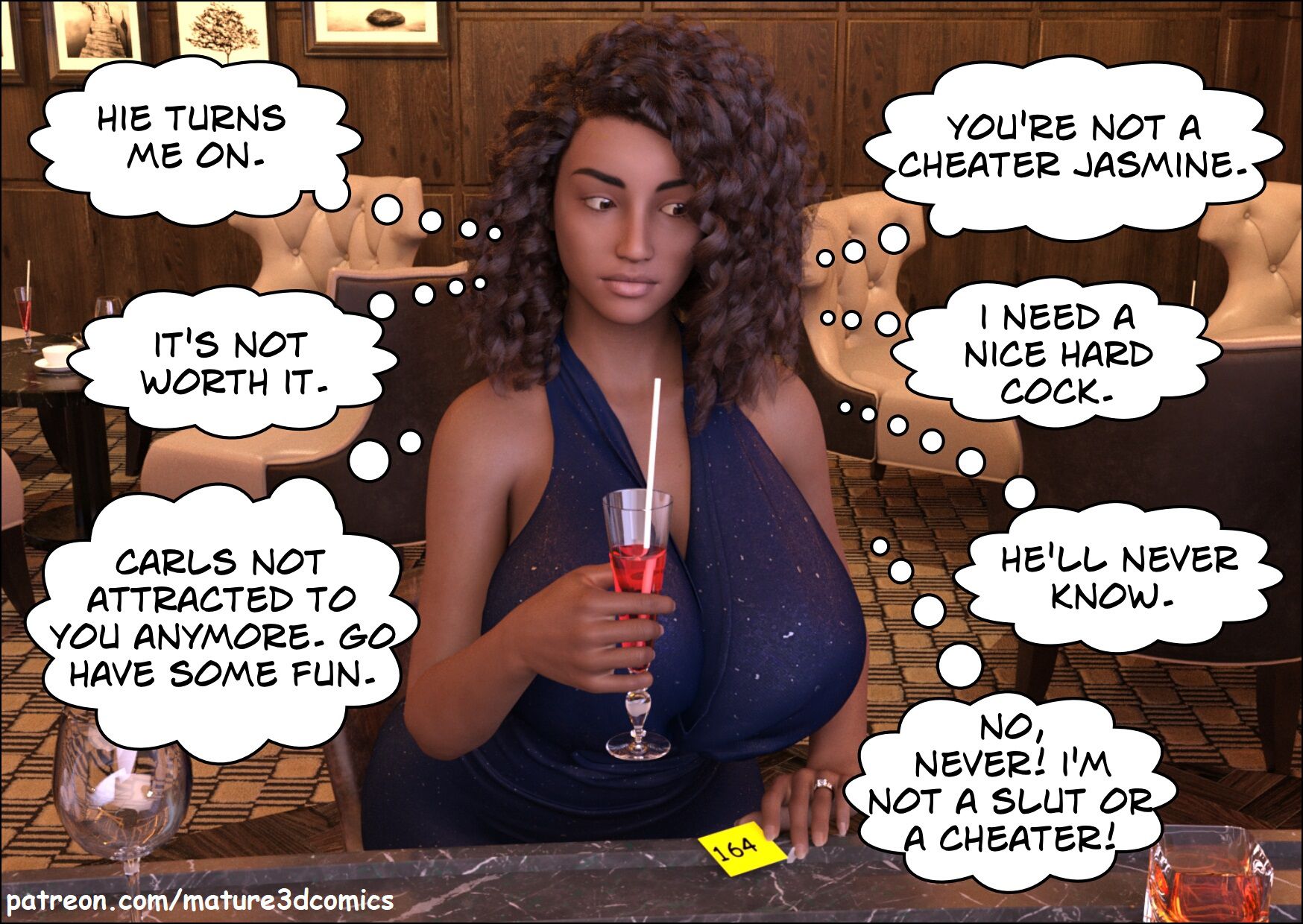 Private Affairs [Mature3DComics] - Chapter 2 — Page 23