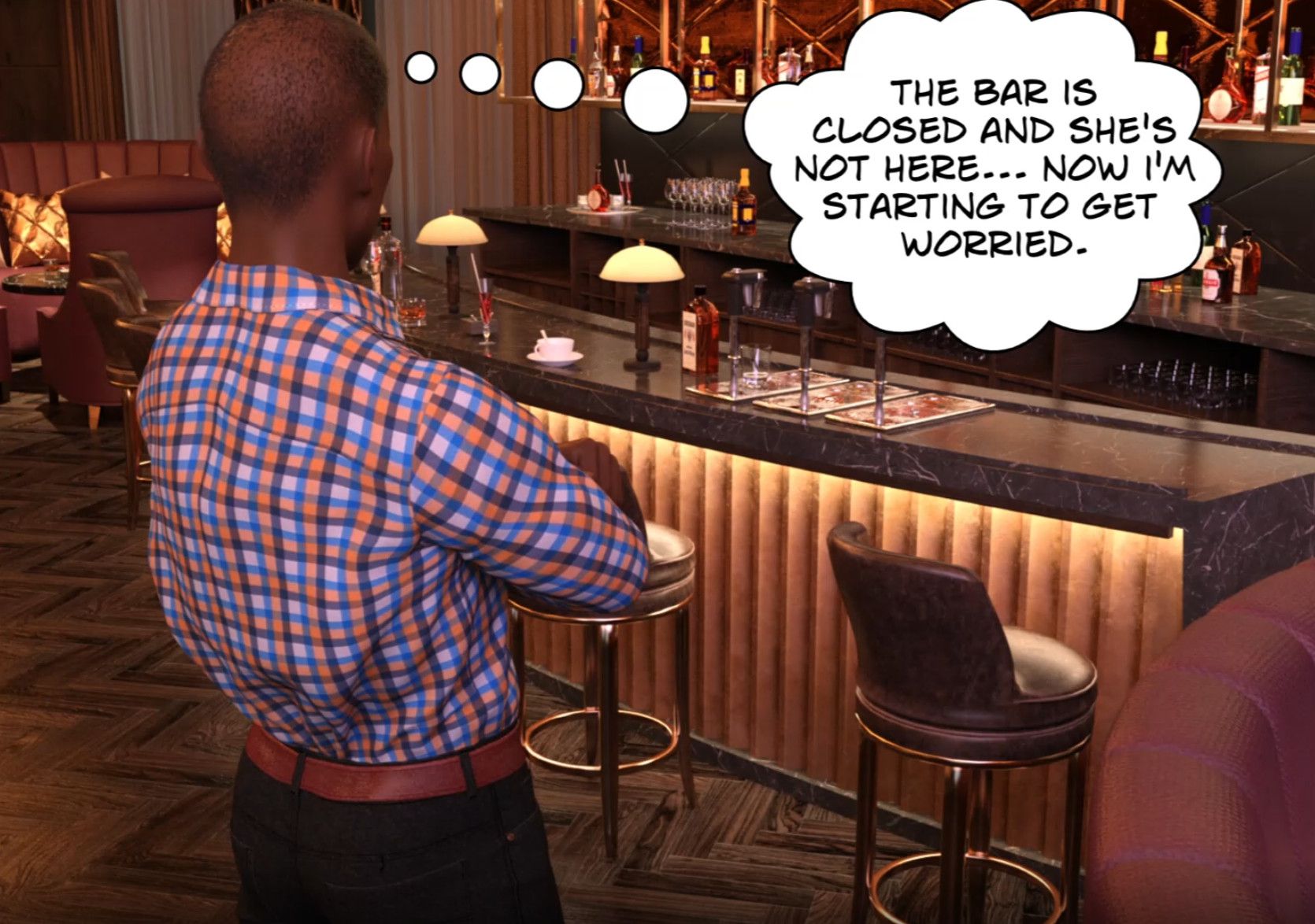 Private Affairs [Mature3DComics] - Chapter 3 — Page 17