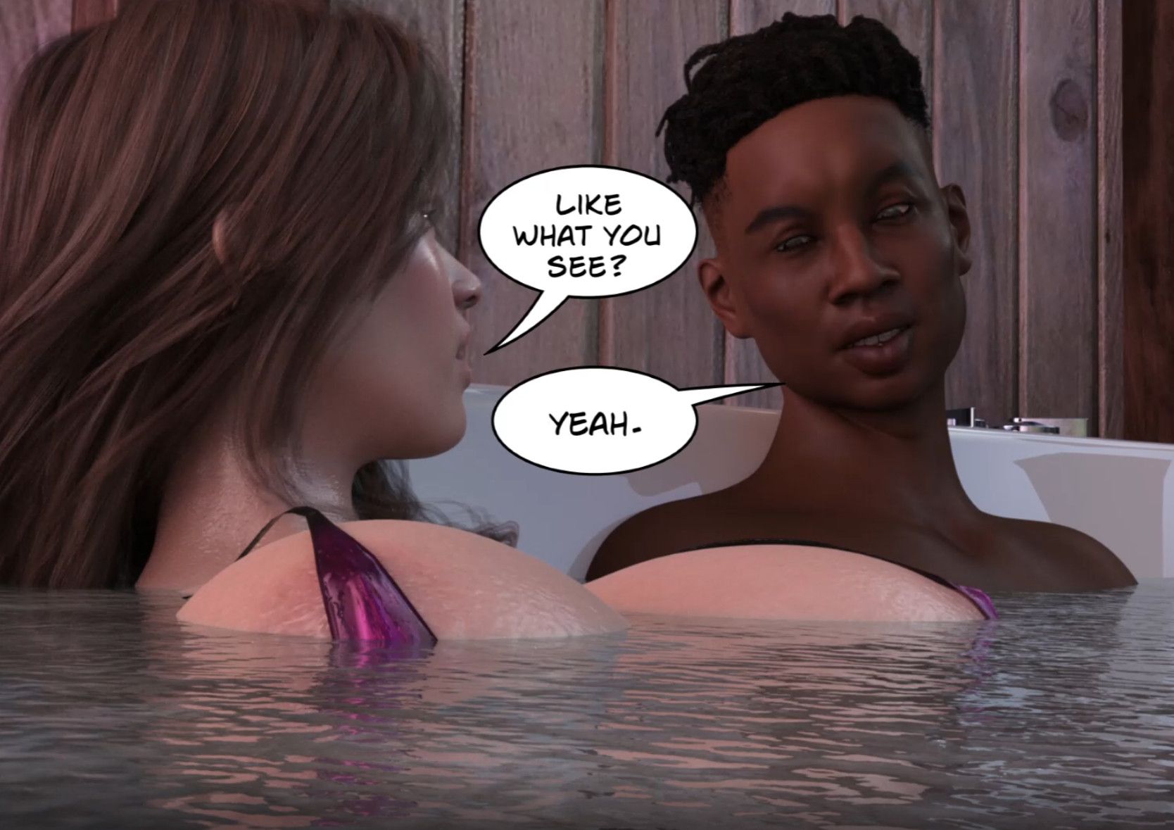 Private Affairs [Mature3DComics] - Chapter 3 — Page 28