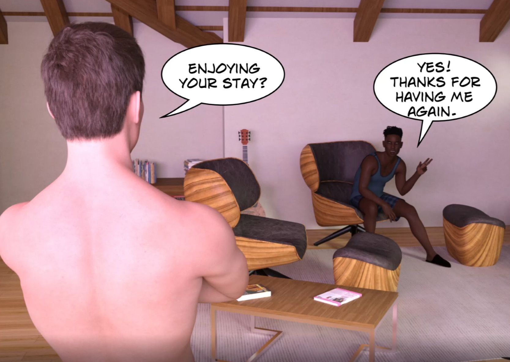 Private Affairs [Mature3DComics] - Chapter 3 — Page 43
