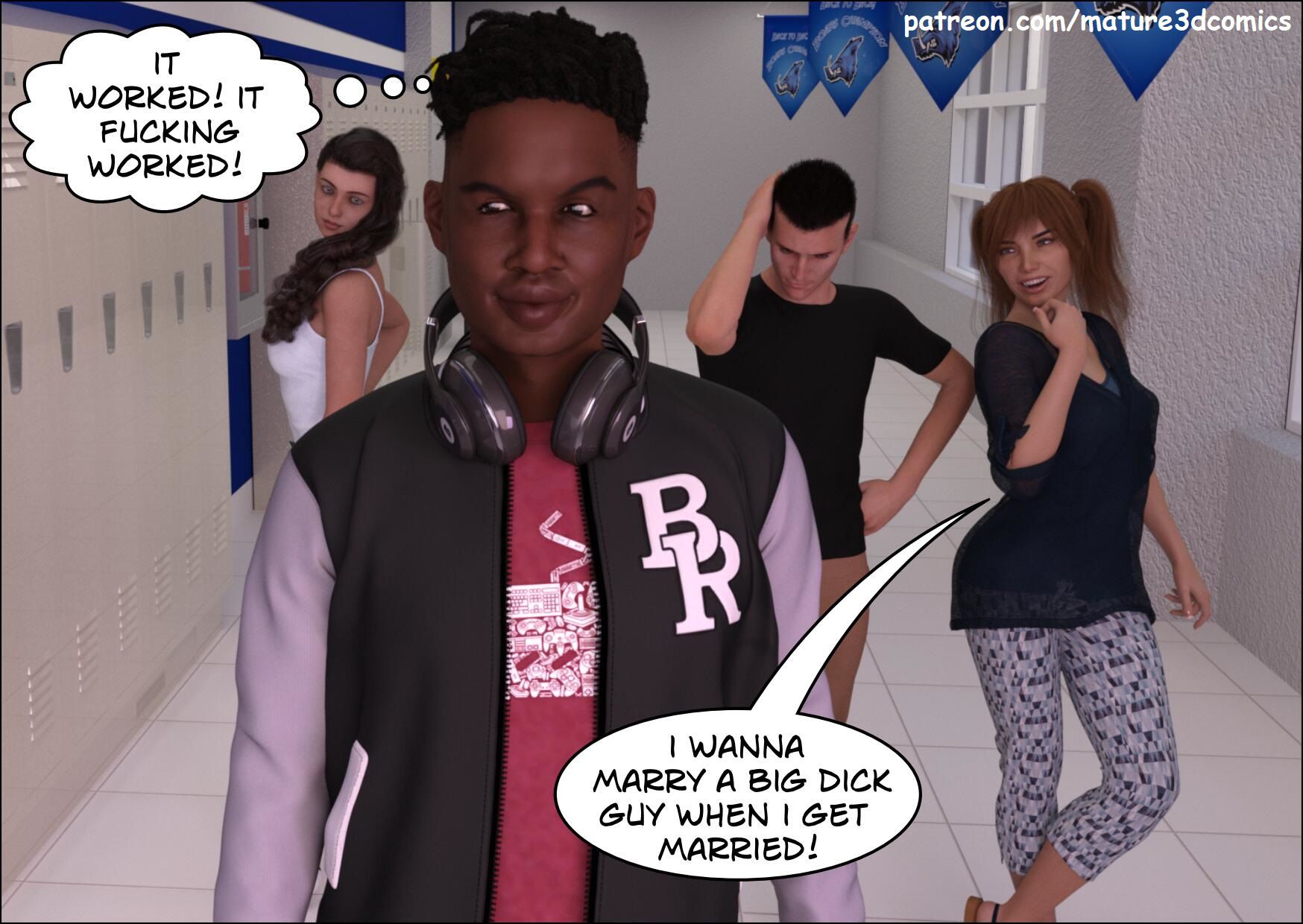 Private Affairs [Mature3DComics] - Chapter 1 — Page 23