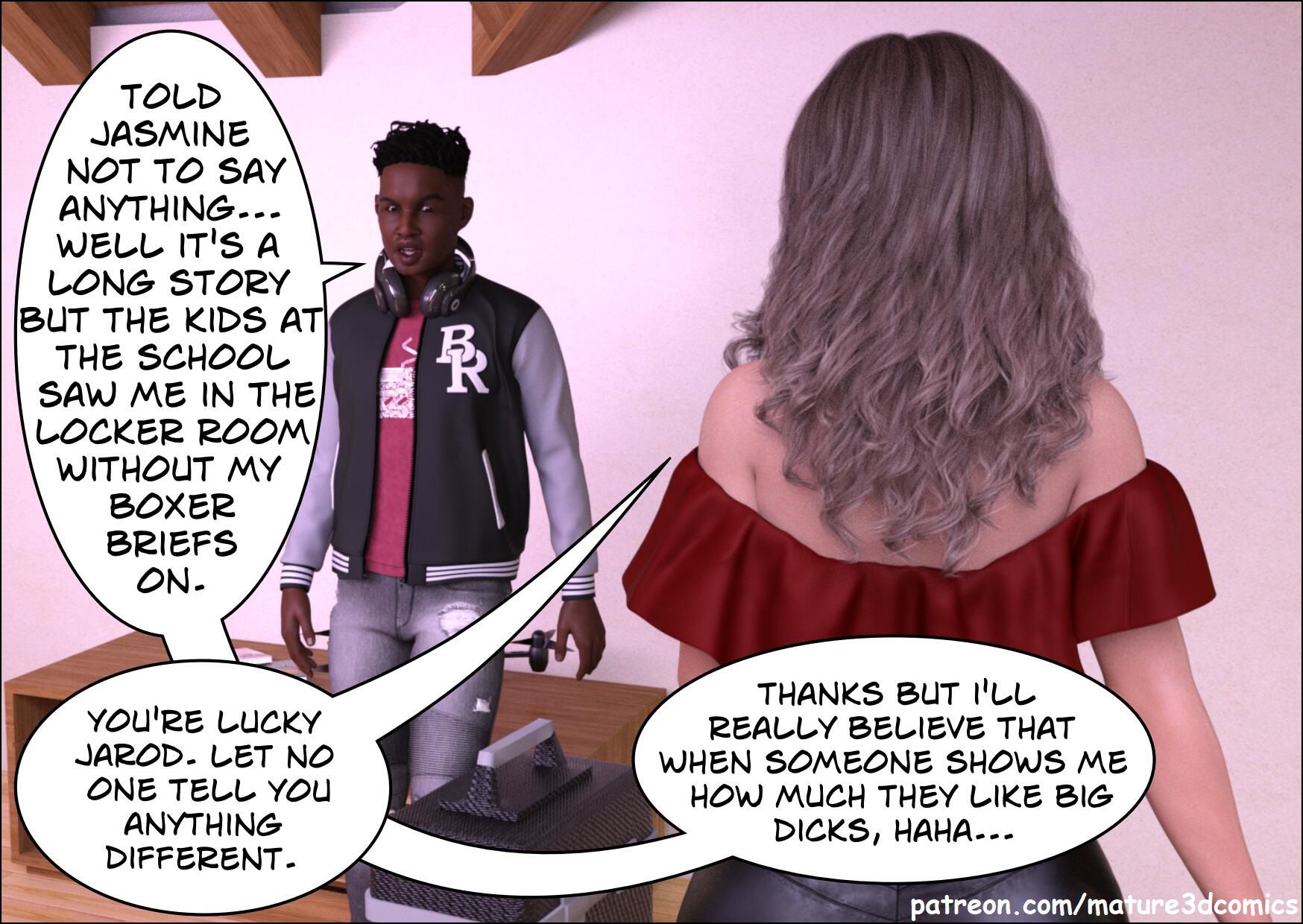 Private Affairs [Mature3DComics] - Chapter 1 — Page 54