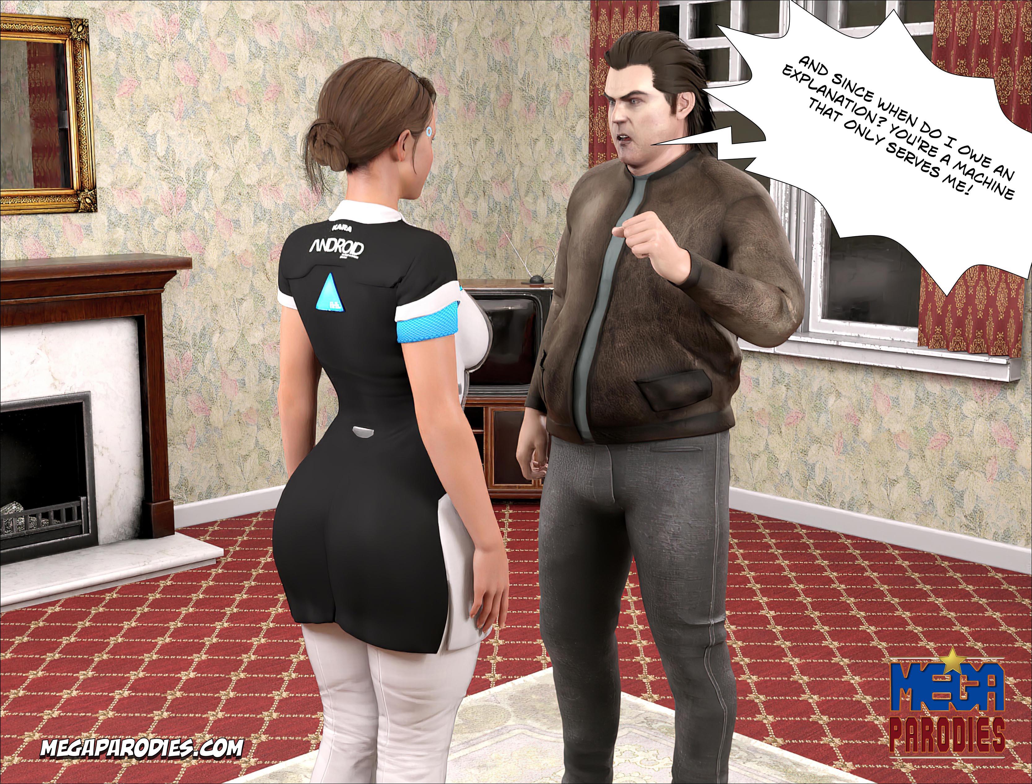 Detroit – Pleasures Human (Detroit: Become Human) [MegaParodies] - Chapter 1 — Page 15