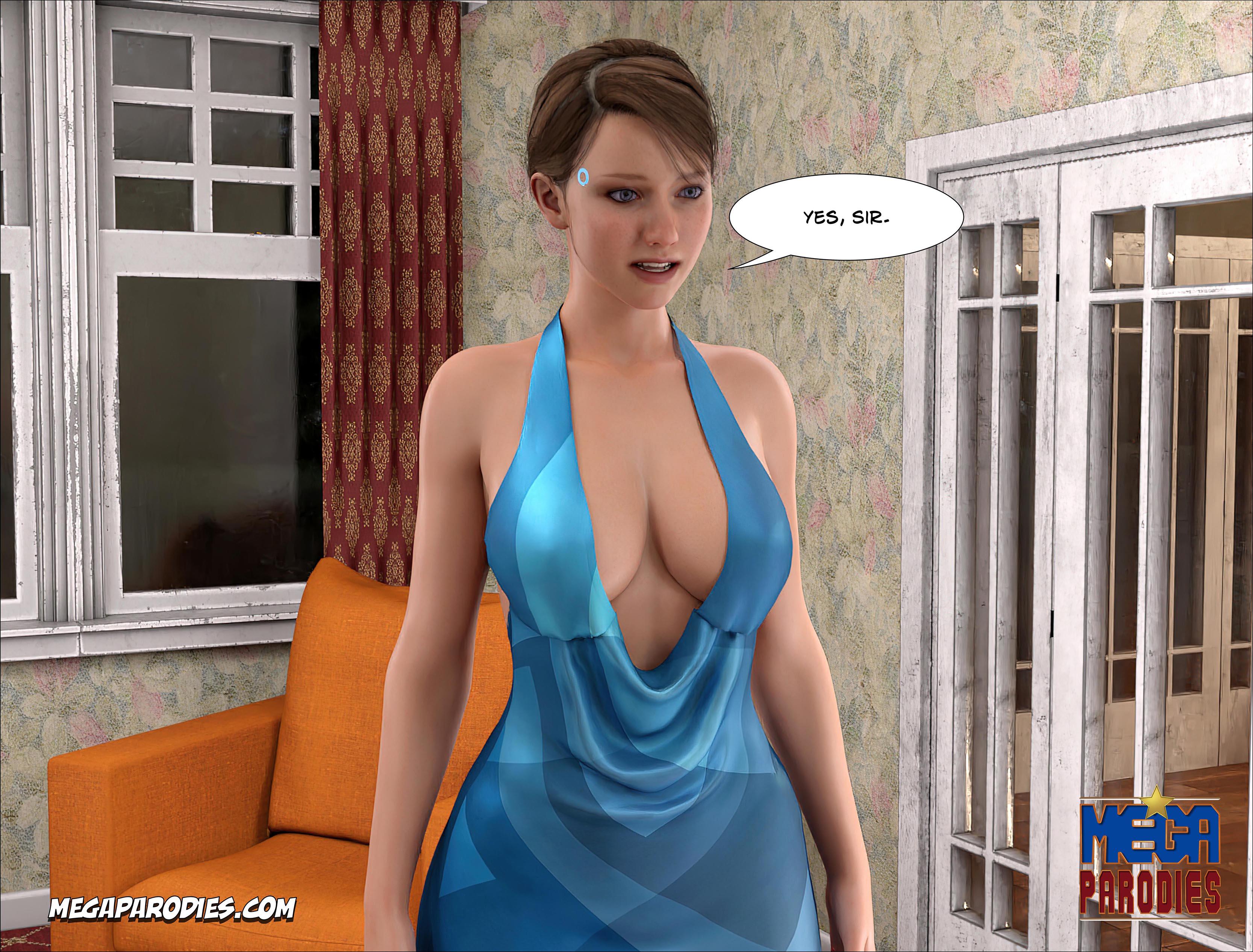 Detroit – Pleasures Human (Detroit: Become Human) [MegaParodies] - Chapter 1 — Page 55