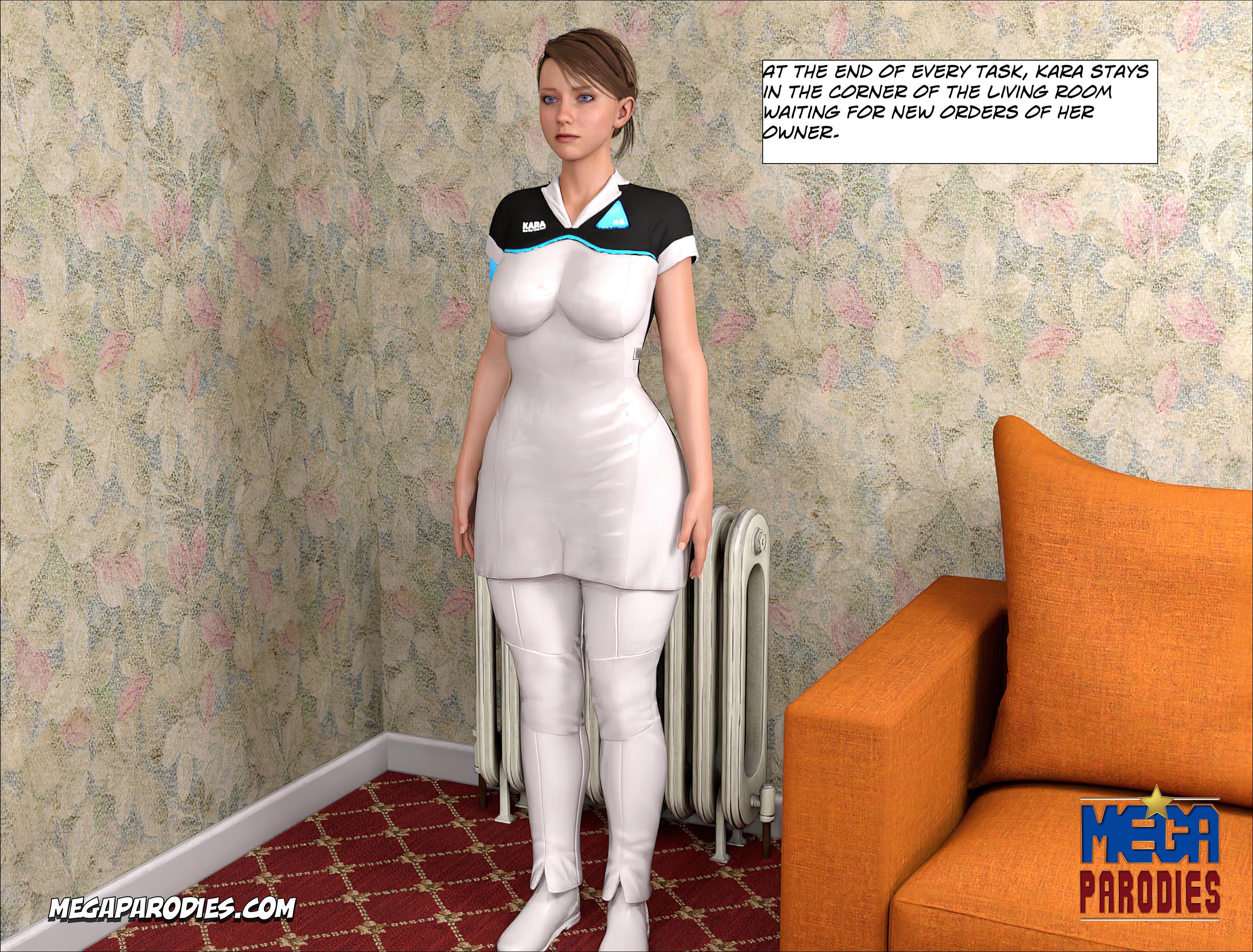 Detroit – Pleasures Human (Detroit: Become Human) [MegaParodies] - Chapter 1 — Page 9