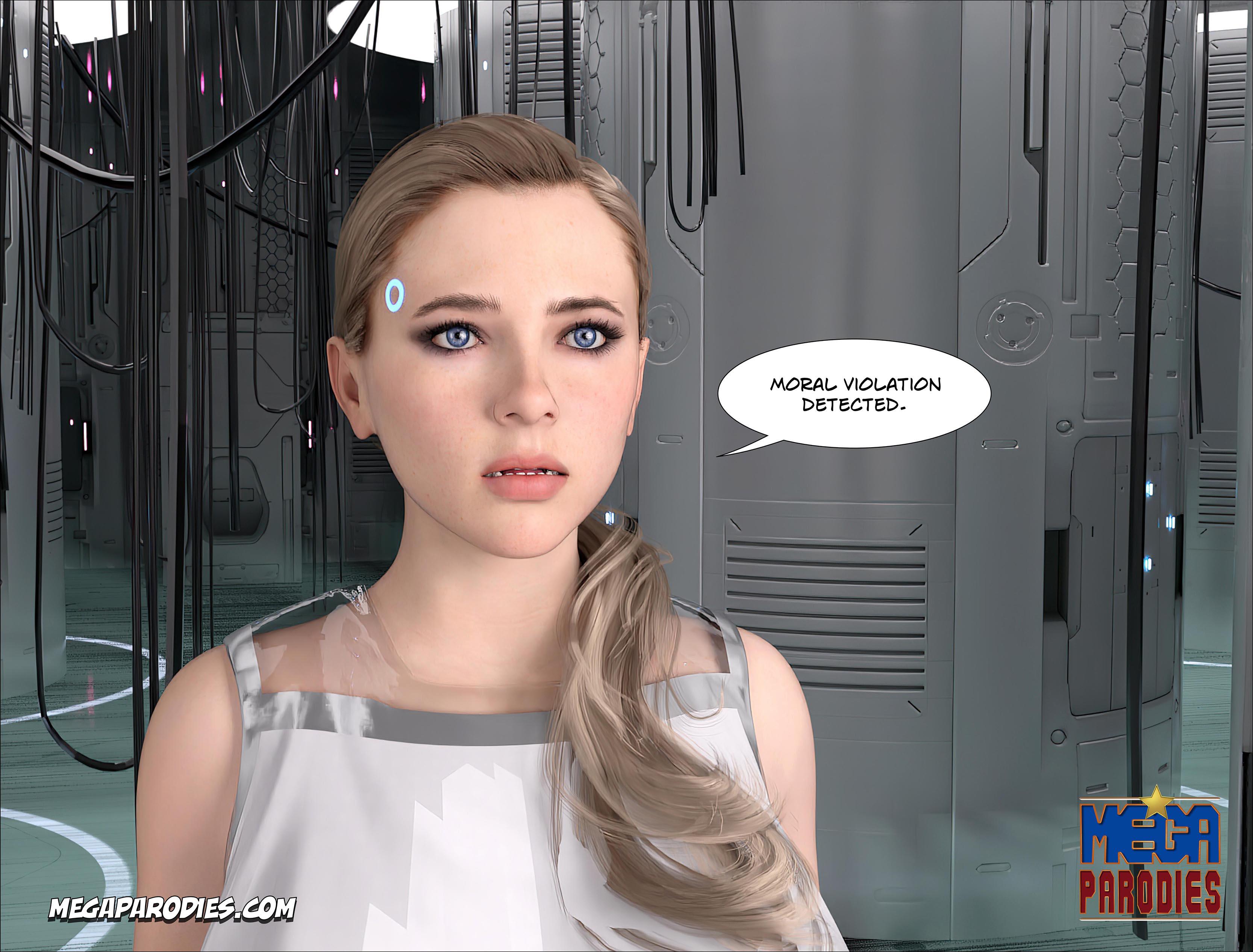 Detroit – Pleasures Human (Detroit: Become Human) [MegaParodies] - Chapter 1 — Page 99