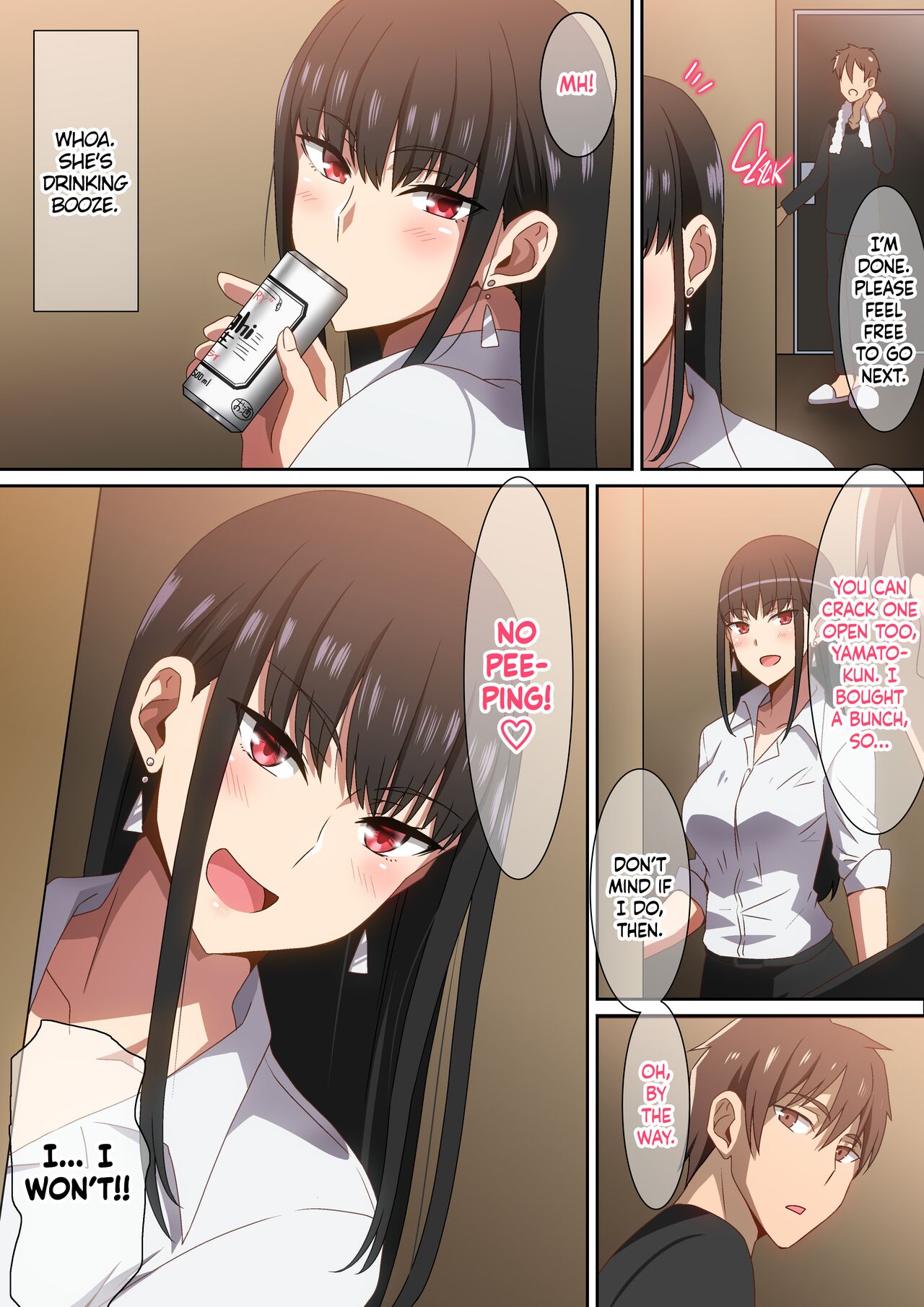 On a Business Trip!! [Hara] - Chapter 1 — Page 4