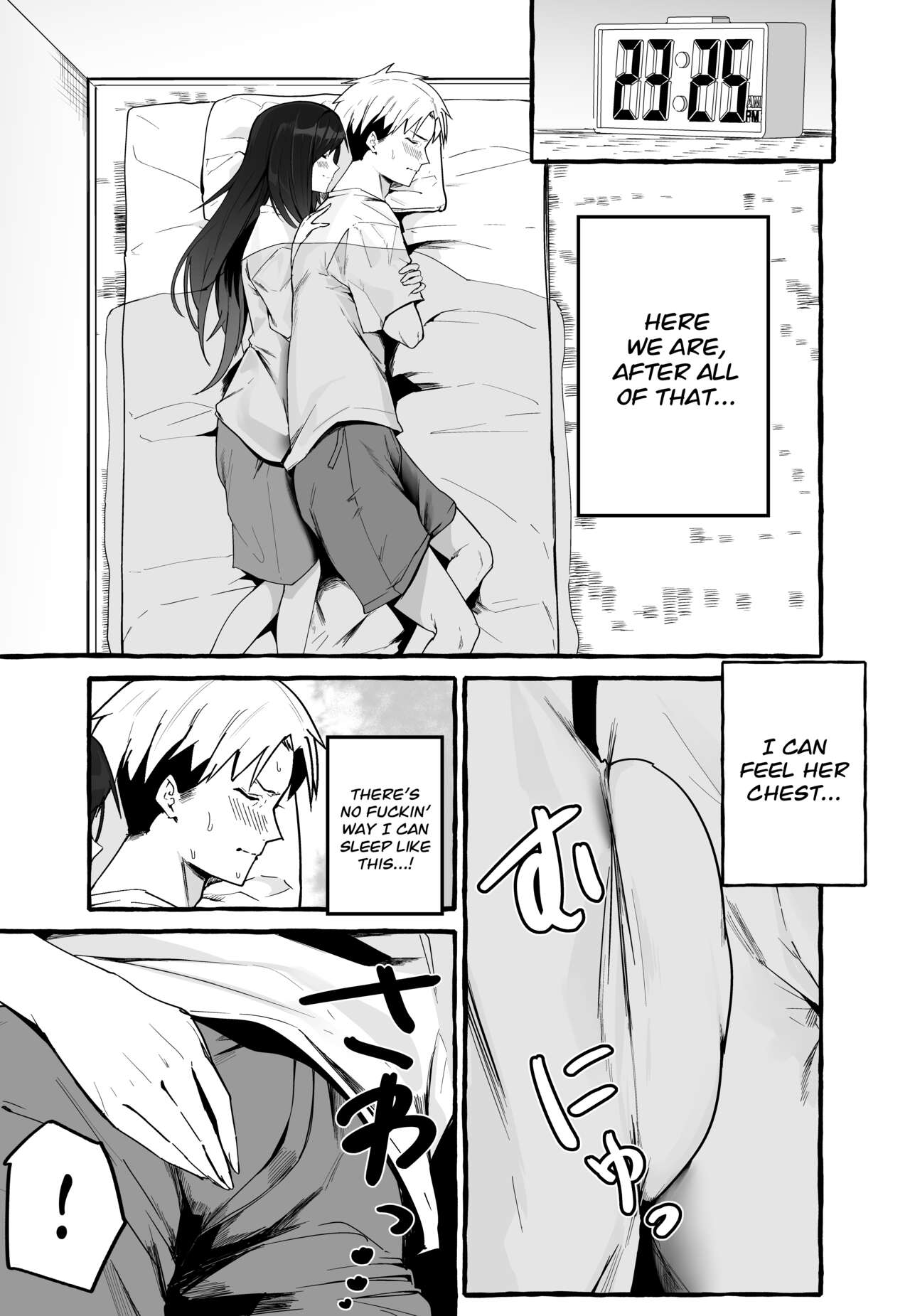 A Story About How I Let My Busty Ex-Girlfriend Stay Over and Got Milked Dry in Return [Fuguta-ke] - Chapter 1 — Page 10