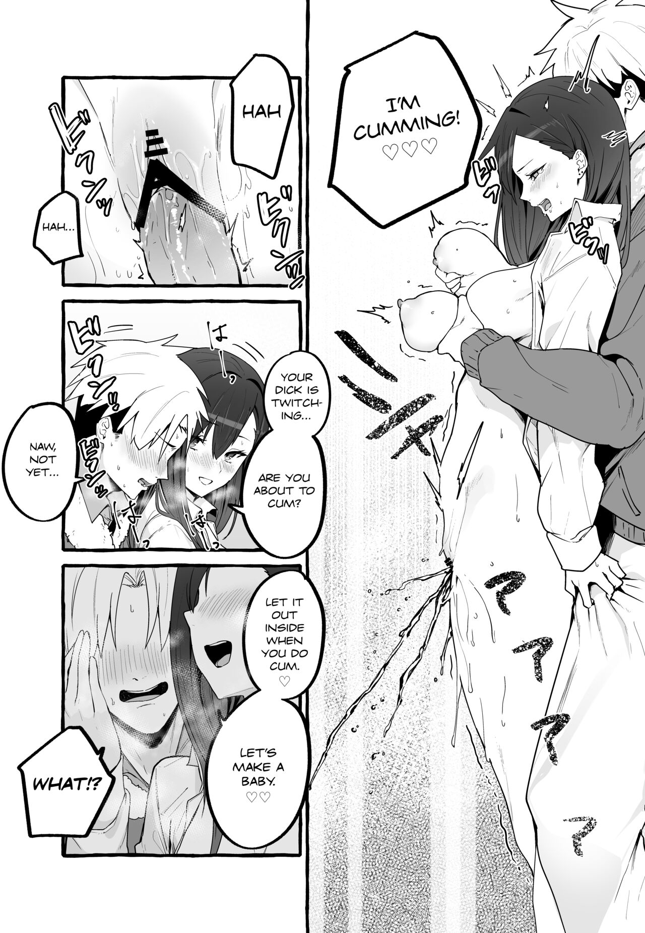 A Story About How I Let My Busty Ex-Girlfriend Stay Over and Got Milked Dry in Return [Fuguta-ke] - Chapter 1 — Page 37