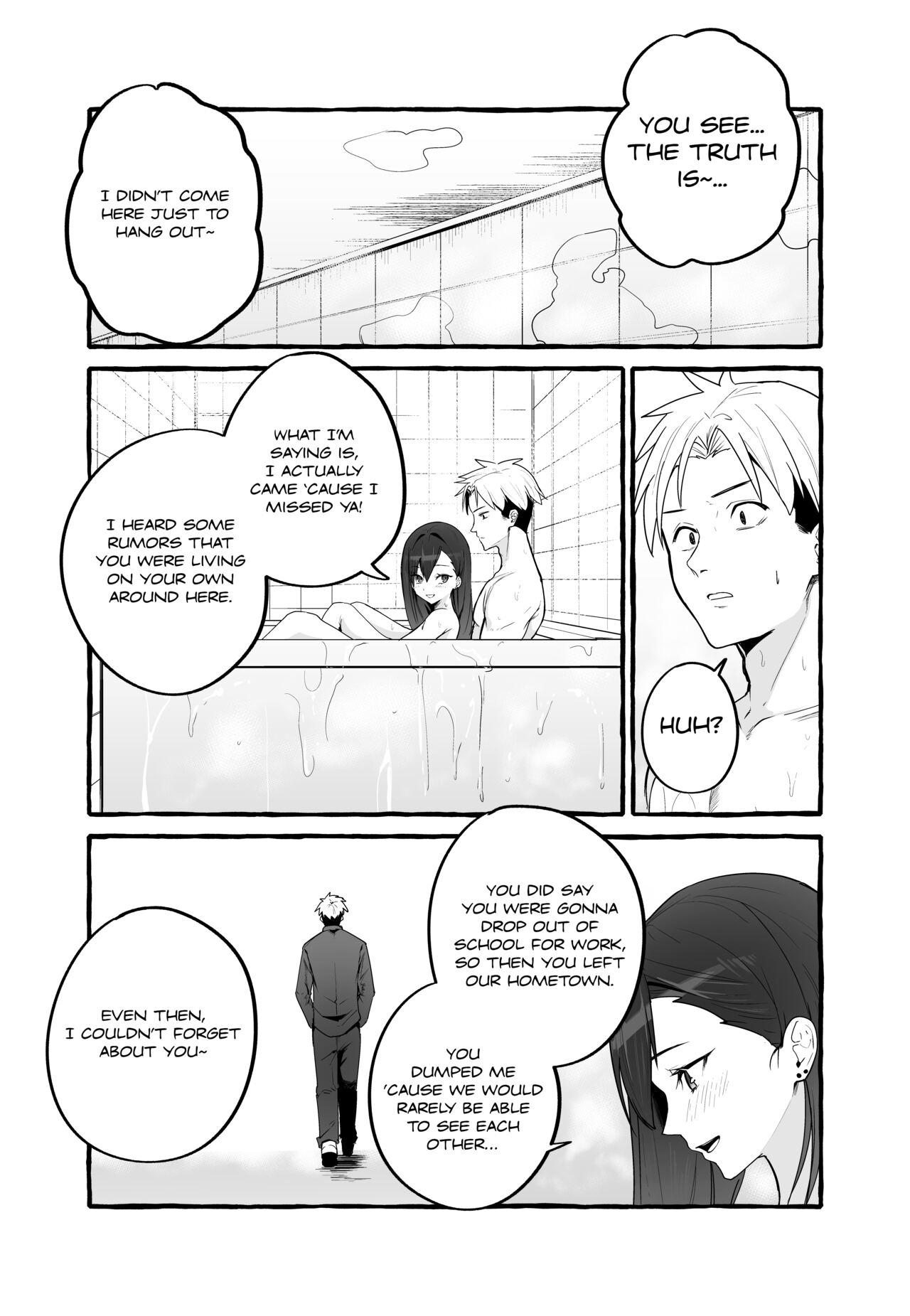 A Story About How I Let My Busty Ex-Girlfriend Stay Over and Got Milked Dry in Return [Fuguta-ke] - Chapter 1 — Page 44