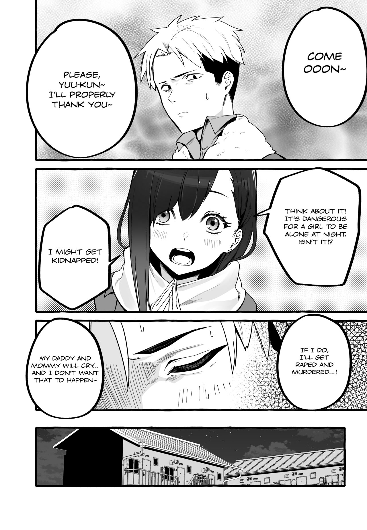 A Story About How I Let My Busty Ex-Girlfriend Stay Over and Got Milked Dry in Return [Fuguta-ke] - Chapter 1 — Page 7