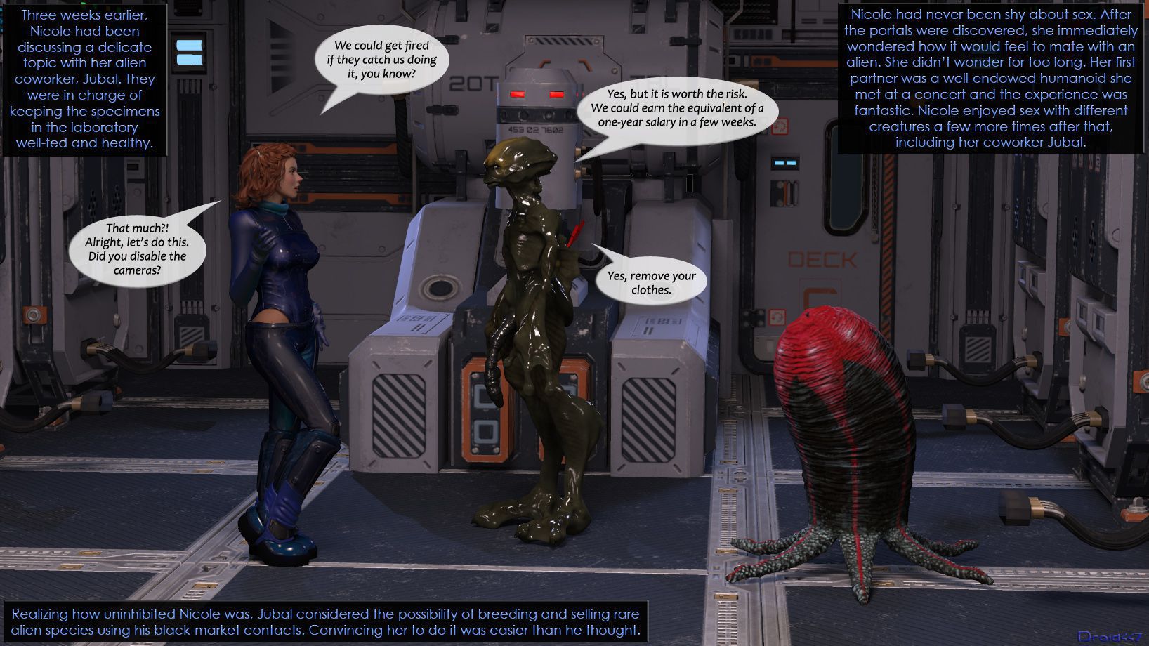 Unearthly Brood [3DMonsterStories , Droid447] - Chapter 1 — Page 14