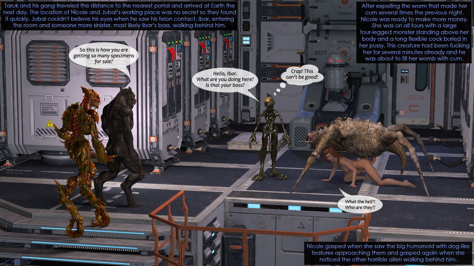 Unearthly Brood [3DMonsterStories , Droid447] - Chapter 1 — Page 159