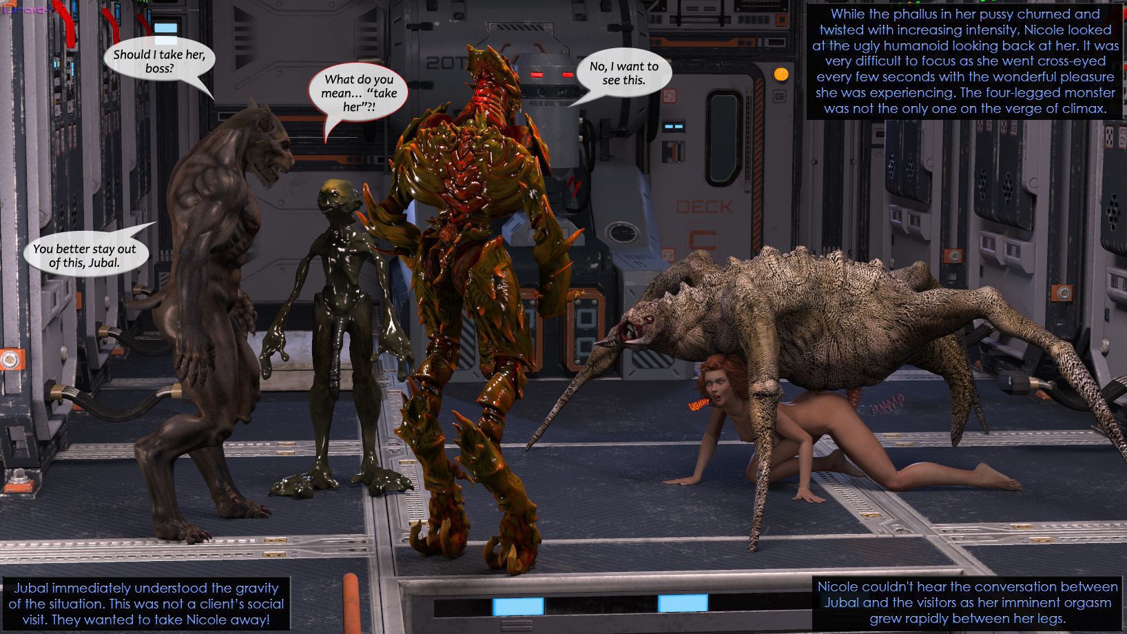 Unearthly Brood [3DMonsterStories , Droid447] - Chapter 1 — Page 160