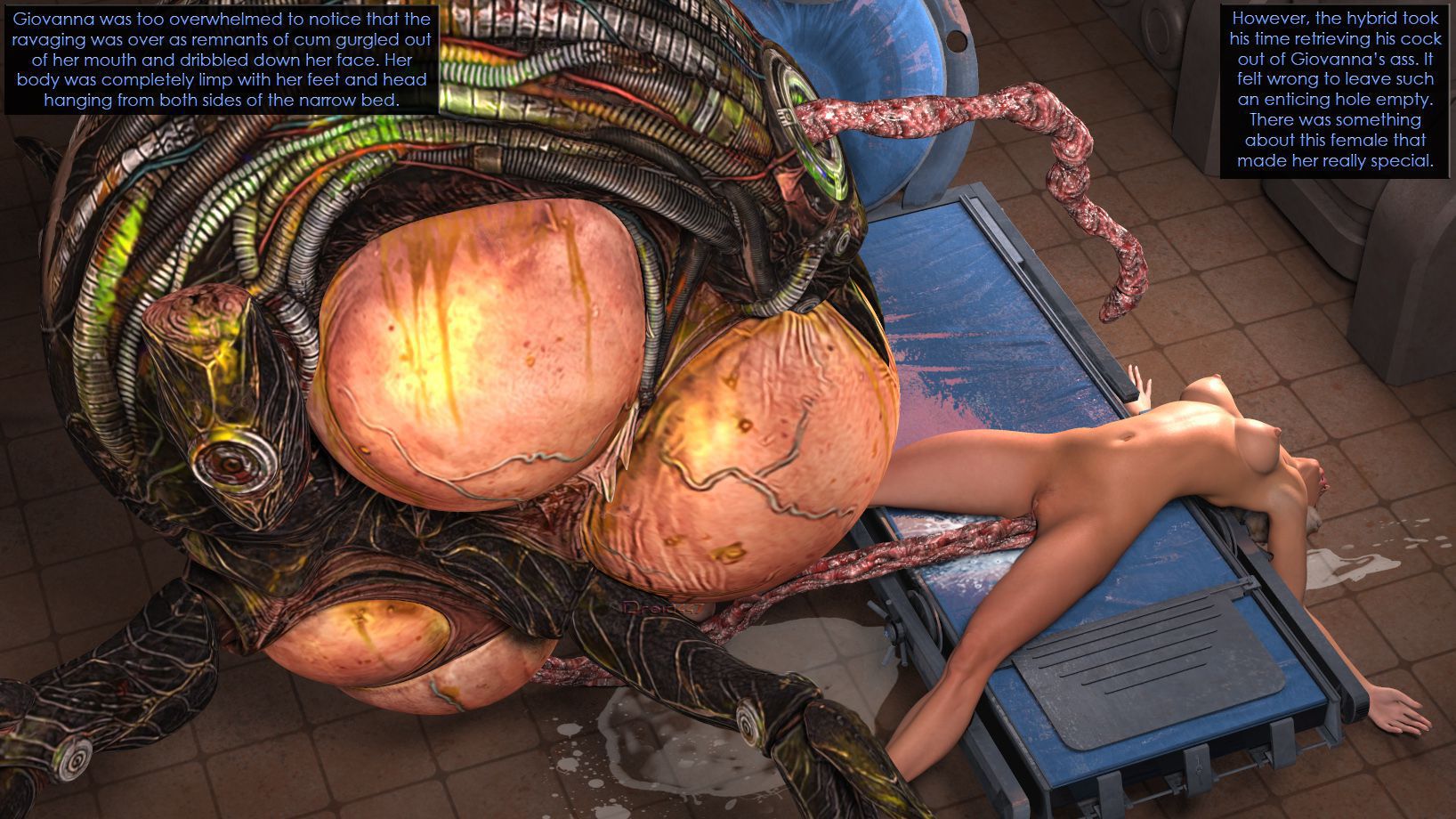 Unearthly Brood [3DMonsterStories , Droid447] - Chapter 1 — Page 241