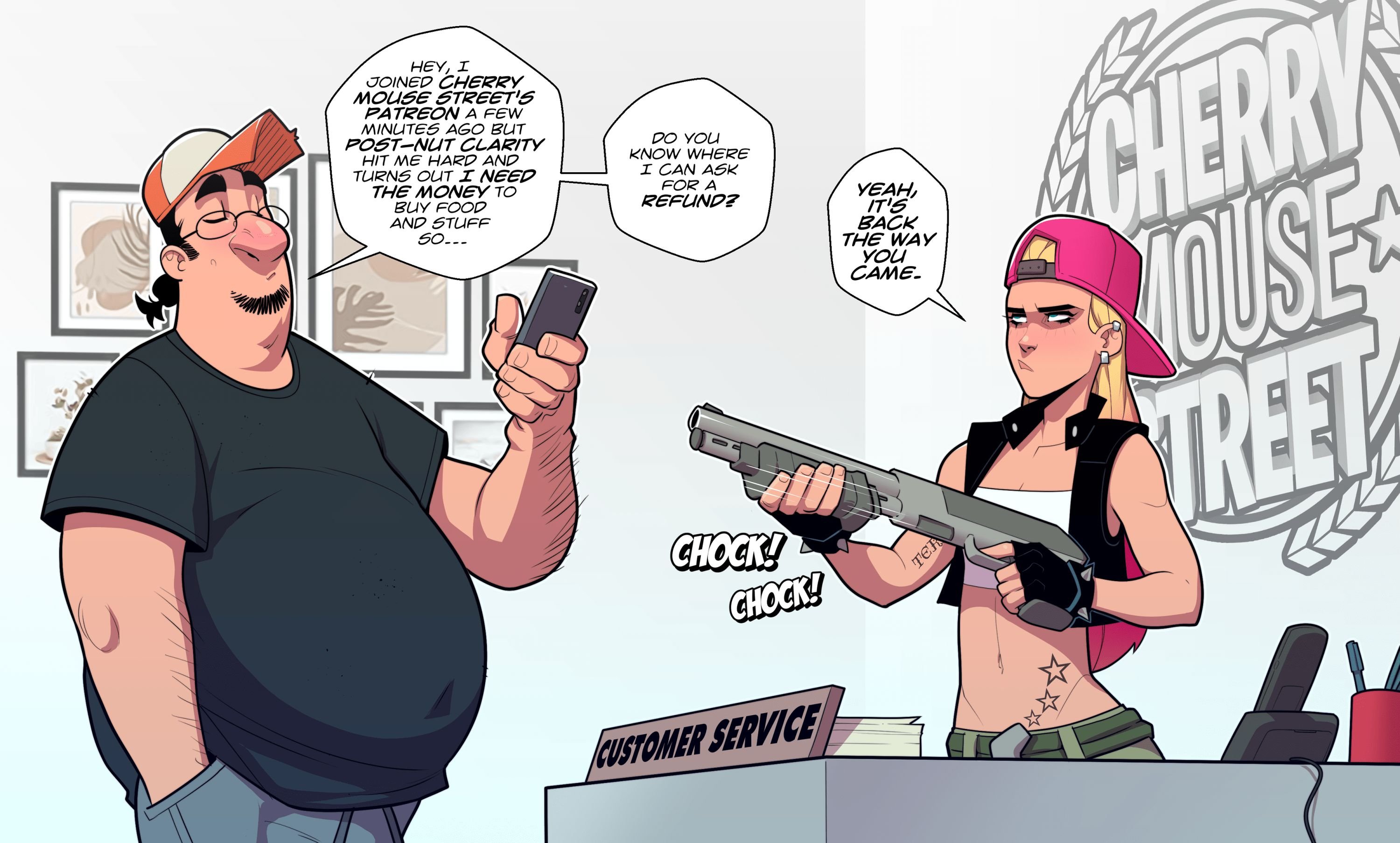 Artworks, Pinups and Misc. [Cherry Mouse Street] - Chapter 5 — Page 14