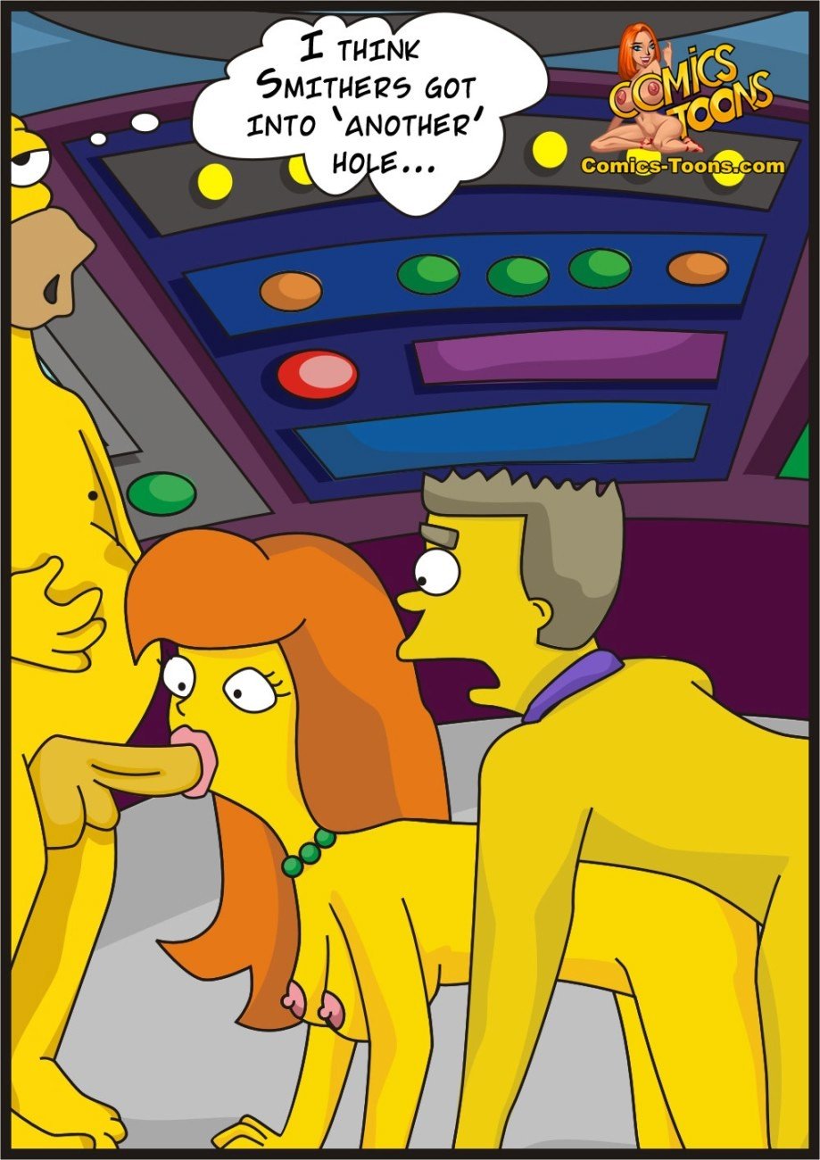 A New Secretary (The Simpsons) [Comics-Toons] - Chapter 1 — Page 11
