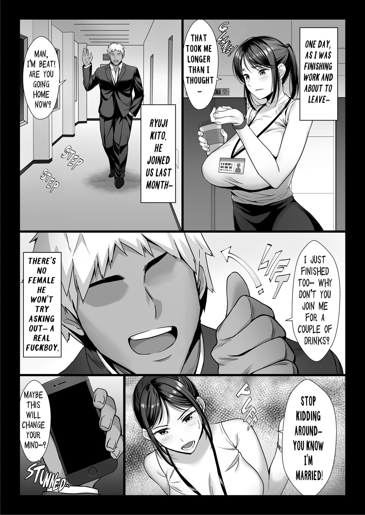 The Newlywed Boss Was Dominated By The Subordinate’s Dick [Chinpan] - Chapter 1 — Page 7