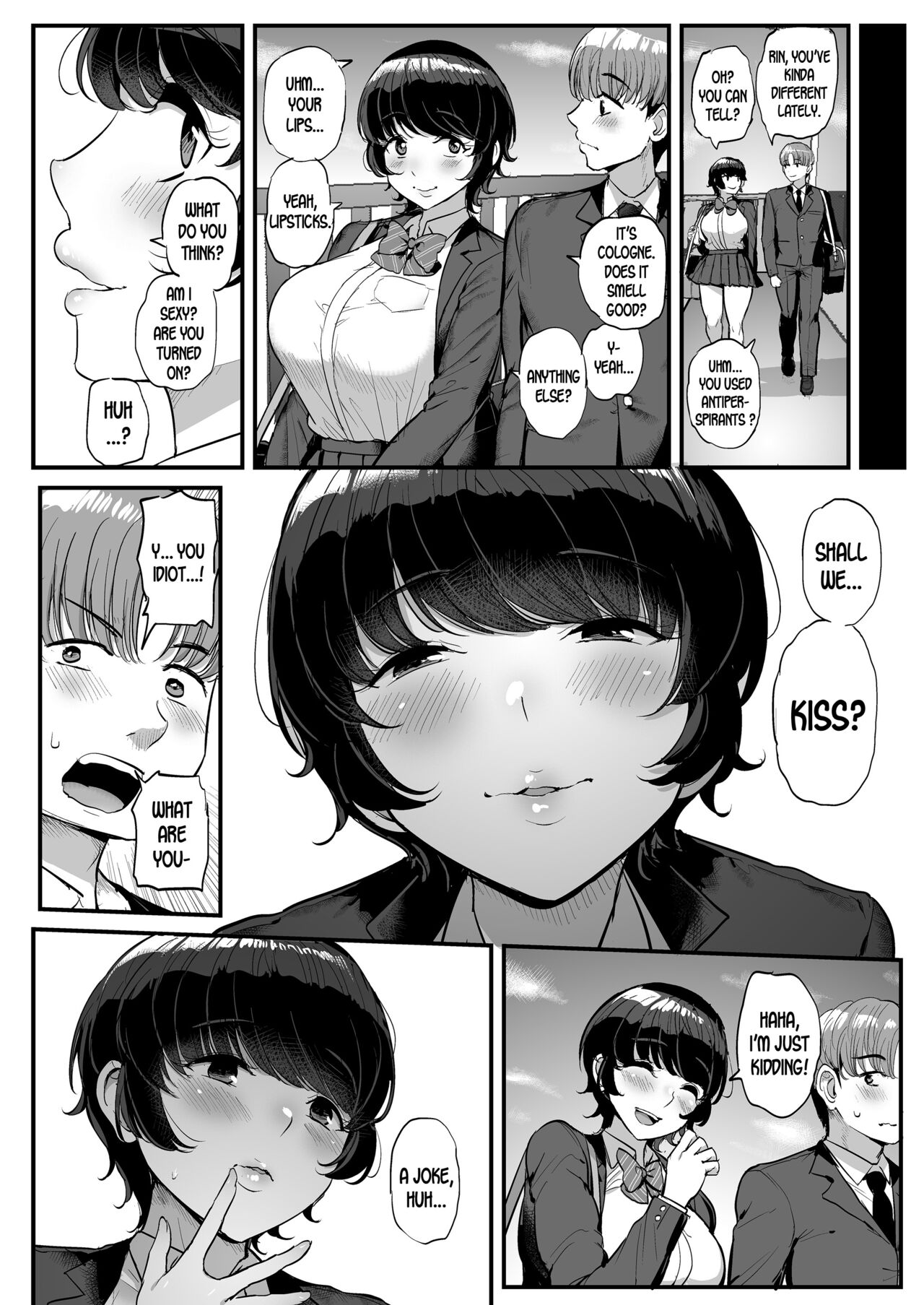 Boyish Kanojo wa Aitsu no Iro ni Somaru [Tyranu] - Chapter 1 — Page 31