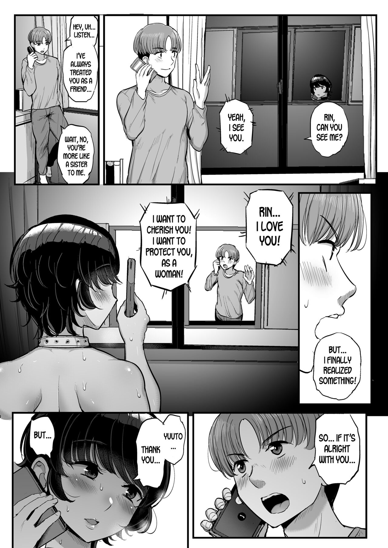 Boyish Kanojo wa Aitsu no Iro ni Somaru [Tyranu] - Chapter 1 — Page 46