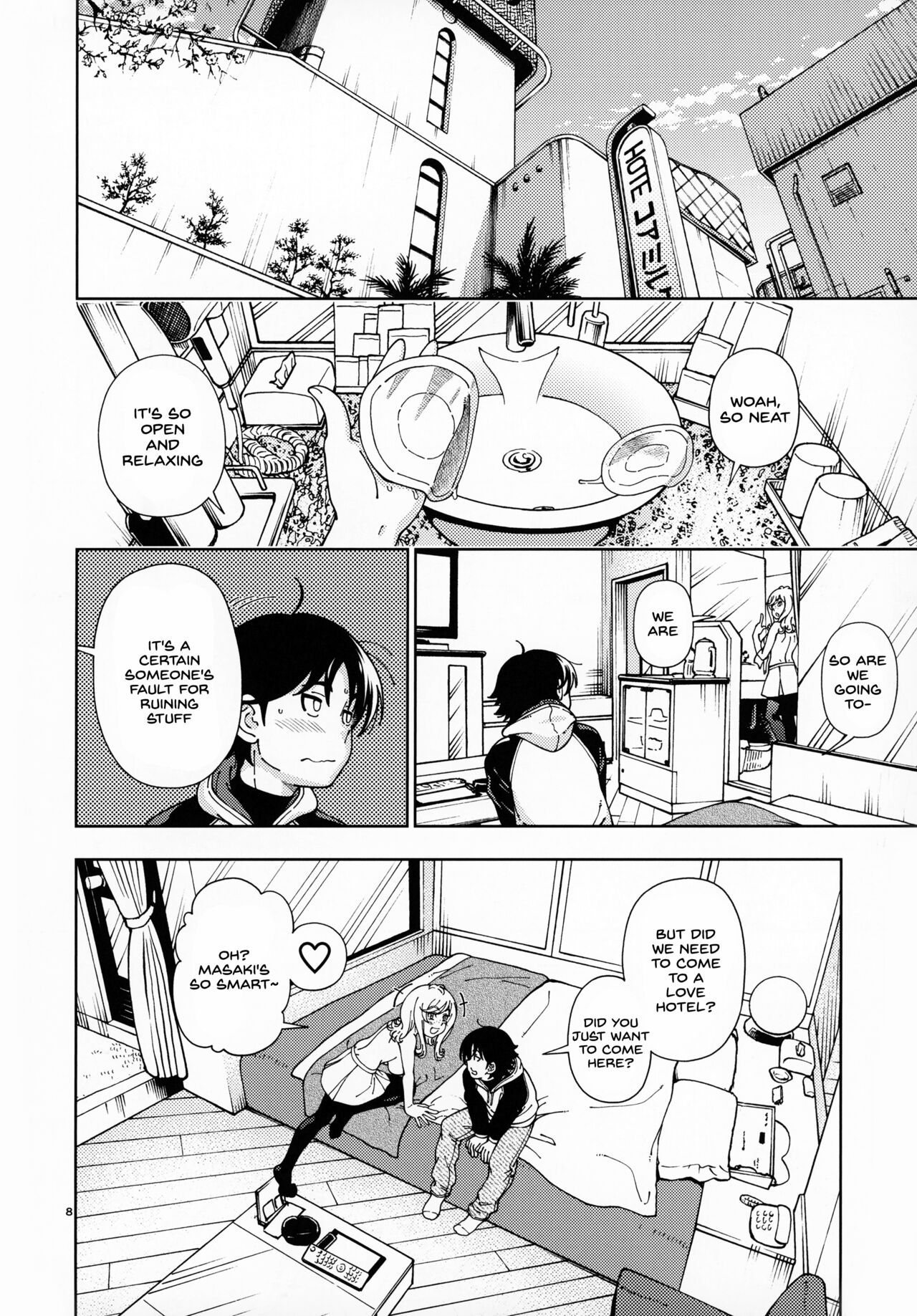 Honey Blonde Sakura [Fukudahda] - Chapter 1 — Page 7